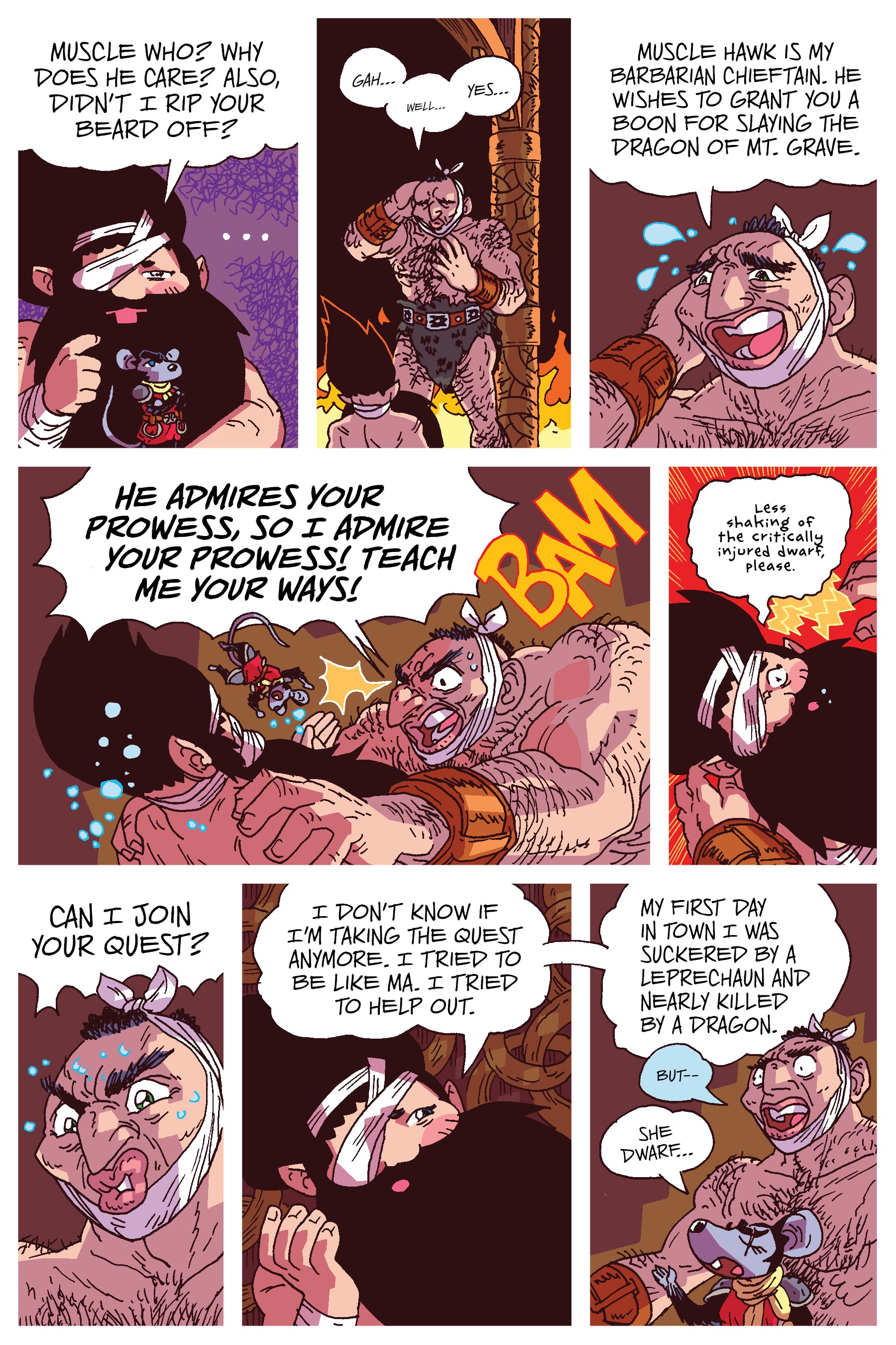 Read online The Savage Beard of She Dwarf comic -  Issue # TPB (Part 1) - 42