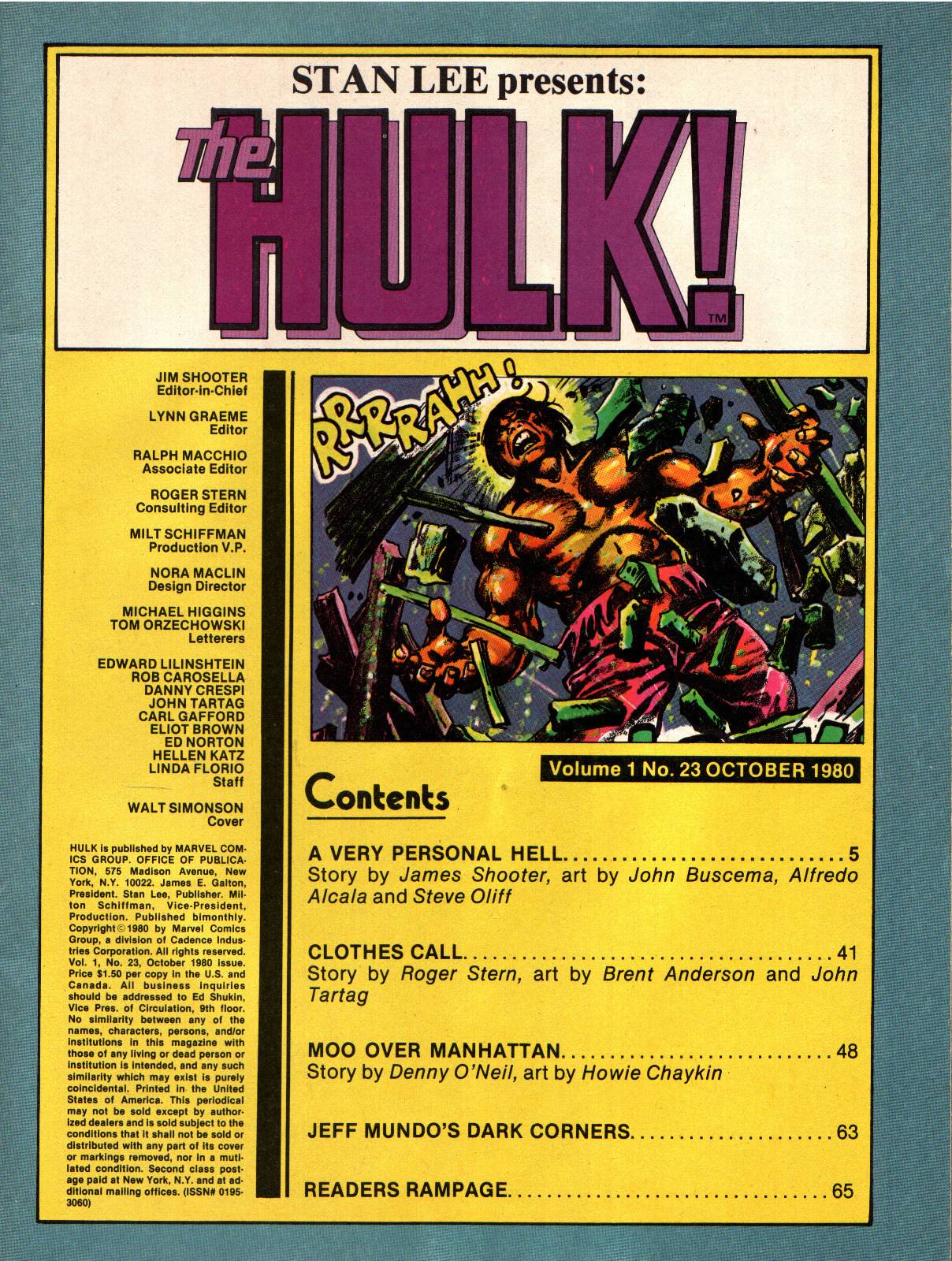 Read online Hulk (1978) comic -  Issue #23 - 3
