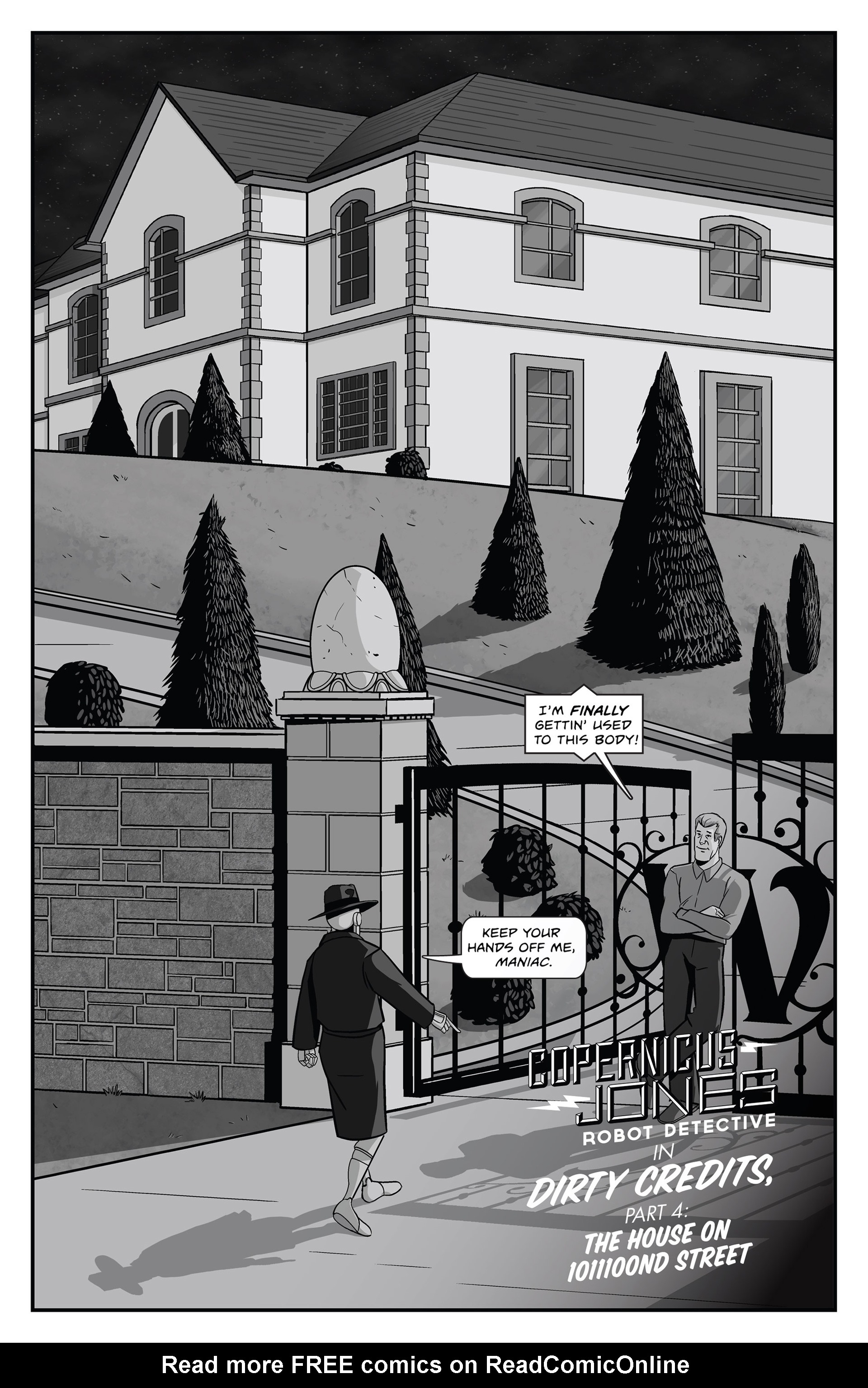 Read online Copernicus Jones: Robot Detective comic -  Issue #4 - 9
