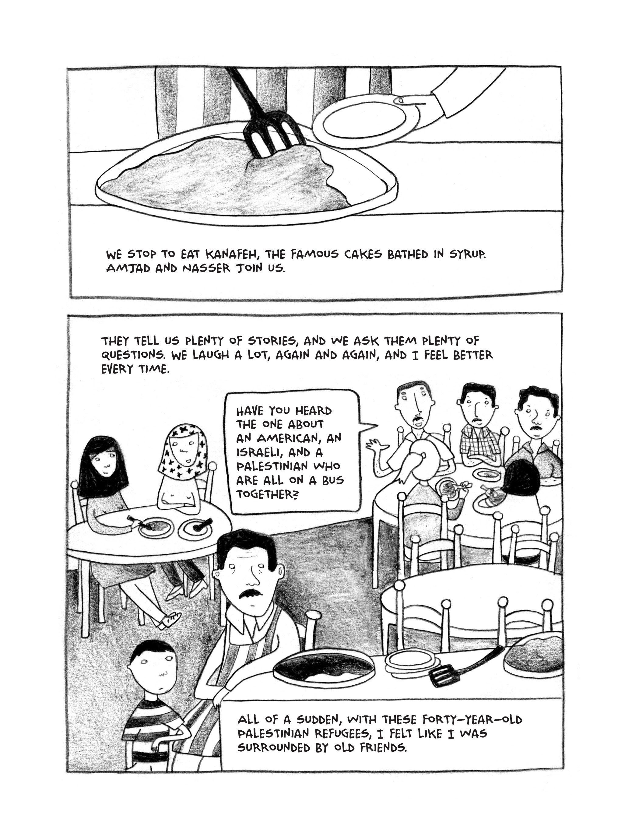 Read online Green Almonds: Letters from Palestine comic -  Issue # TPB (Part 1) - 55