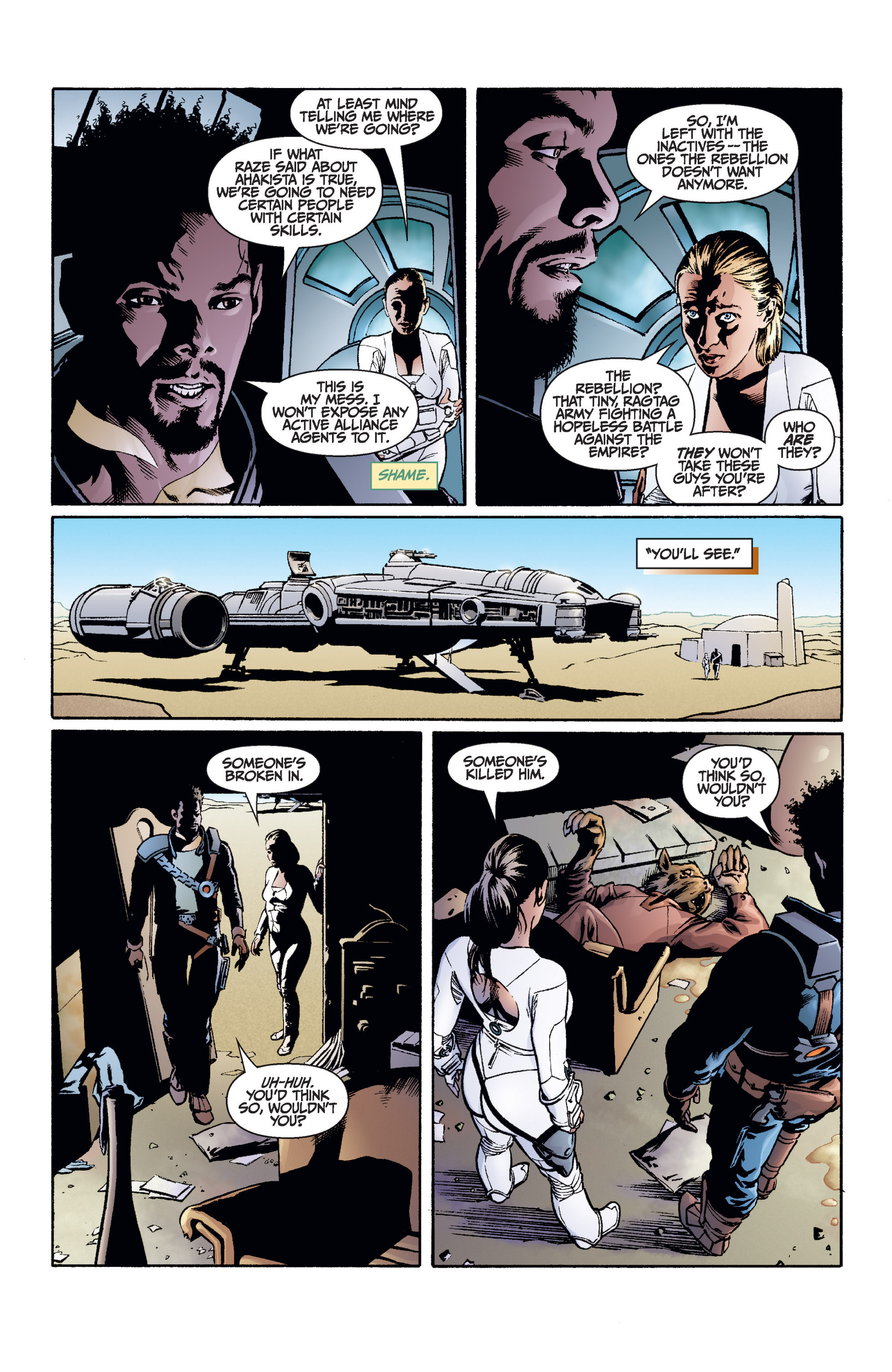 Read online Star Wars: Rebellion comic -  Issue #6 - 20