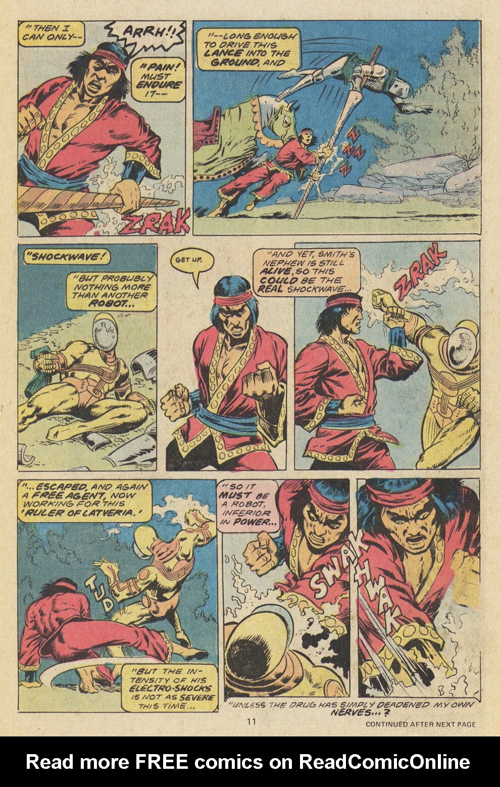Read online Master of Kung Fu (1974) comic -  Issue #60 - 8