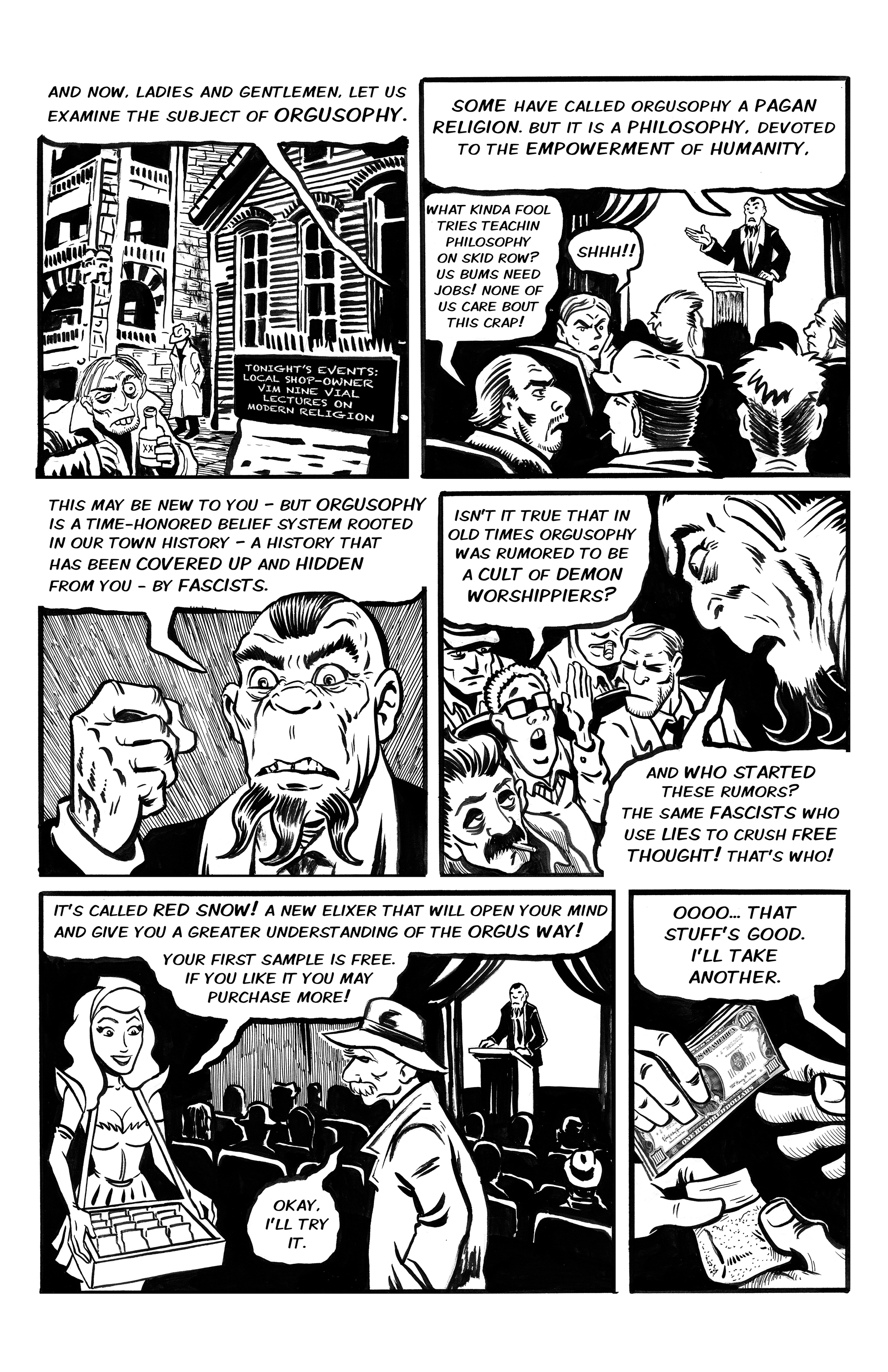 Read online Wulf and Batsy: Magnum Orgus comic -  Issue #3 - 5