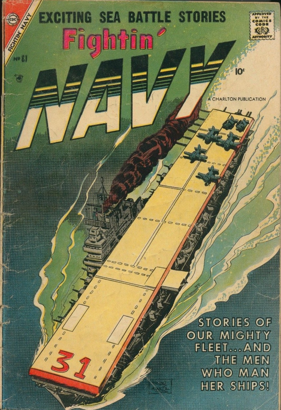 Read online Fightin' Navy comic -  Issue #81 - 1