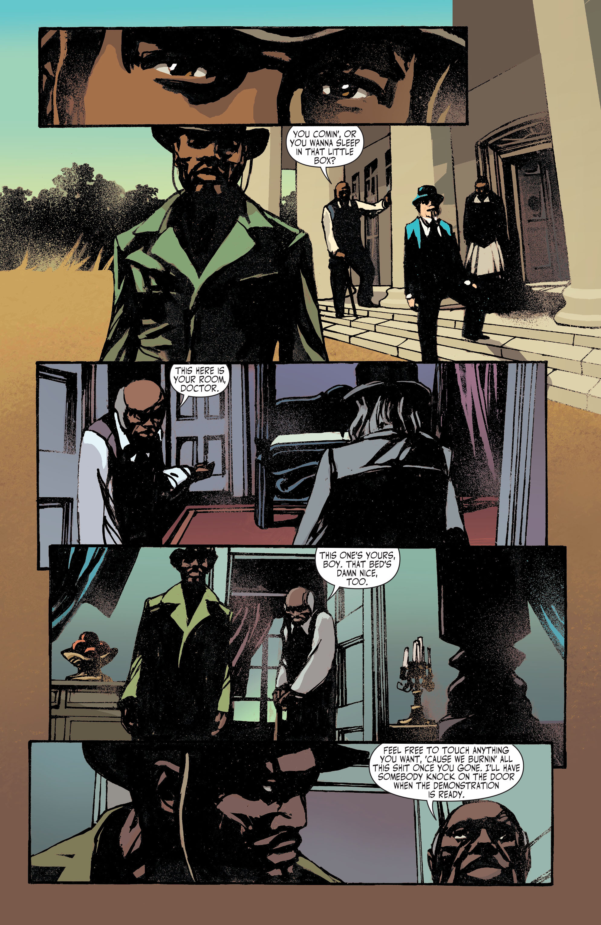 Read online Django Unchained comic -  Issue #5 - 22