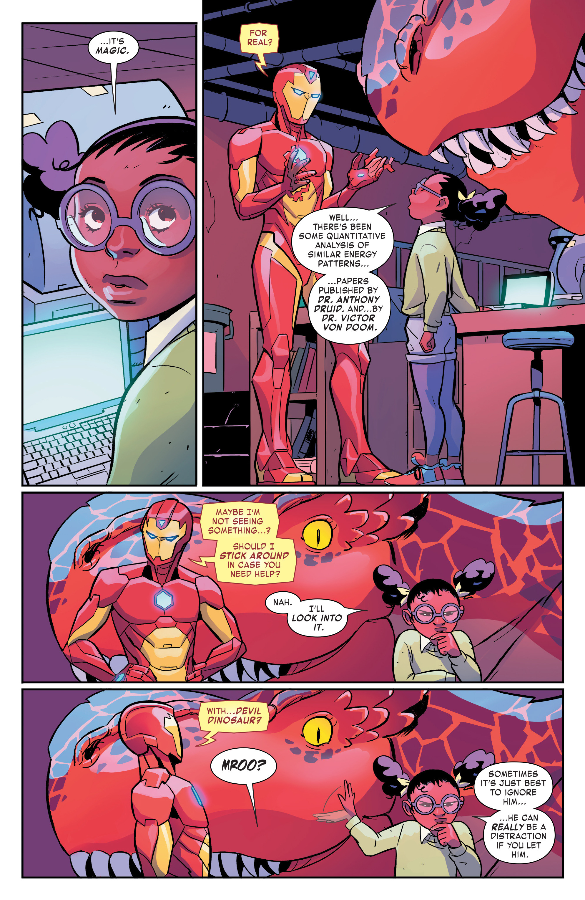 Read online Moon Girl And Devil Dinosaur comic -  Issue #15 - 17