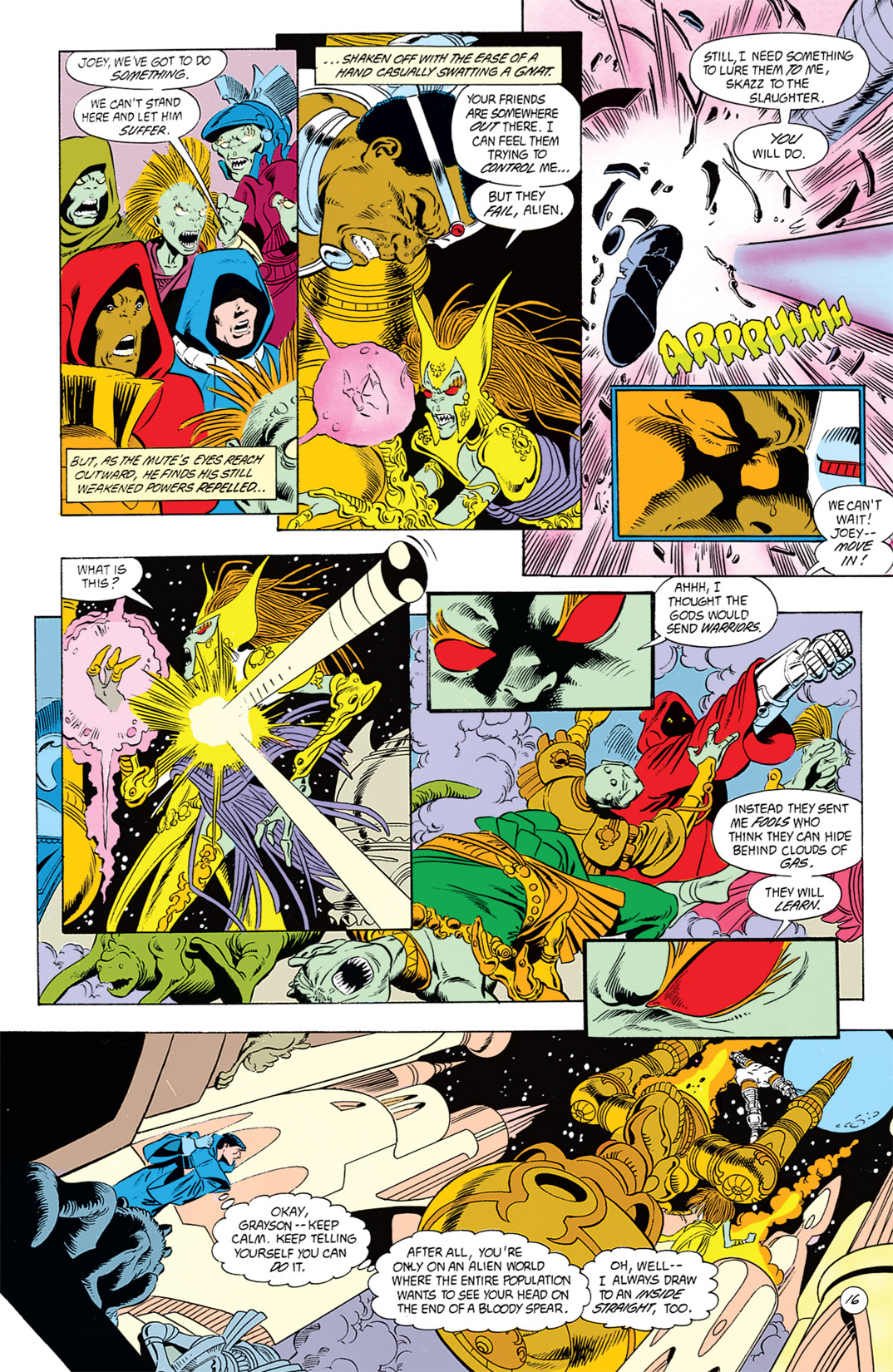 Read online The New Titans (1988) comic -  Issue #53 - 17