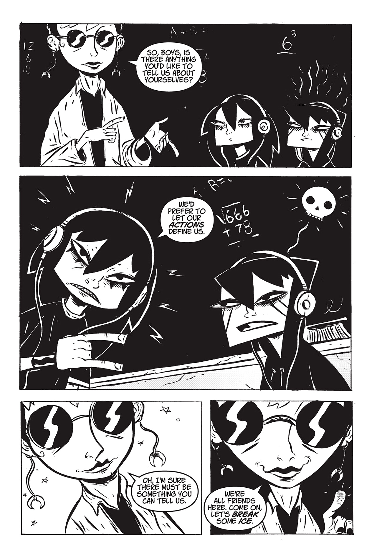 Read online Black Metal comic -  Issue #1 - 11