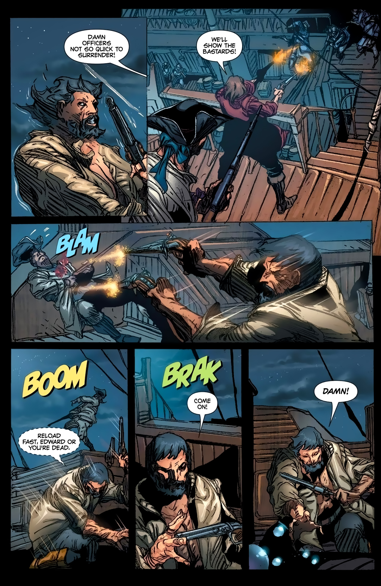 Read online Blackbeard: Legend of the Pyrate King comic -  Issue #3 - 10