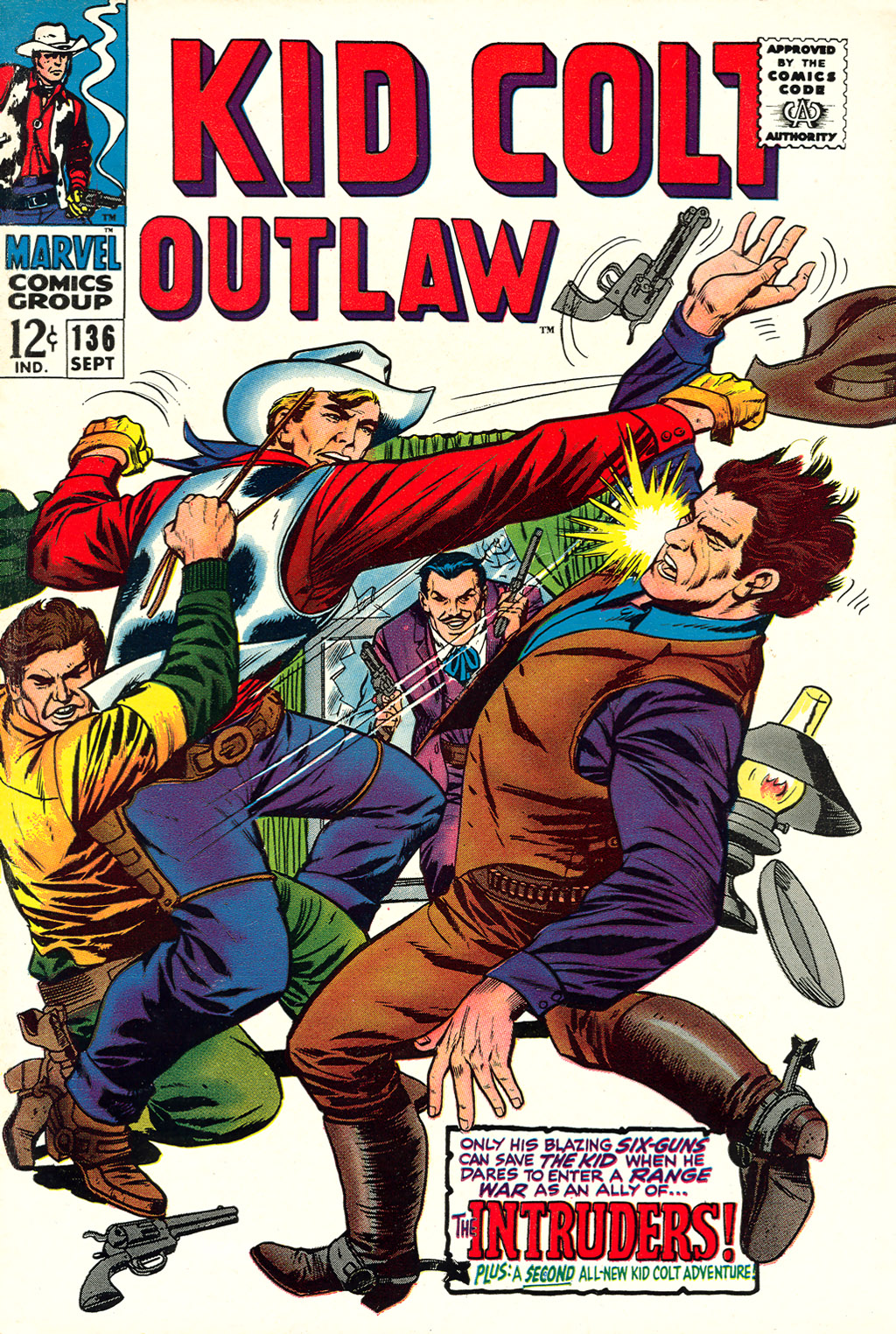Read online Kid Colt Outlaw comic -  Issue #136 - 1