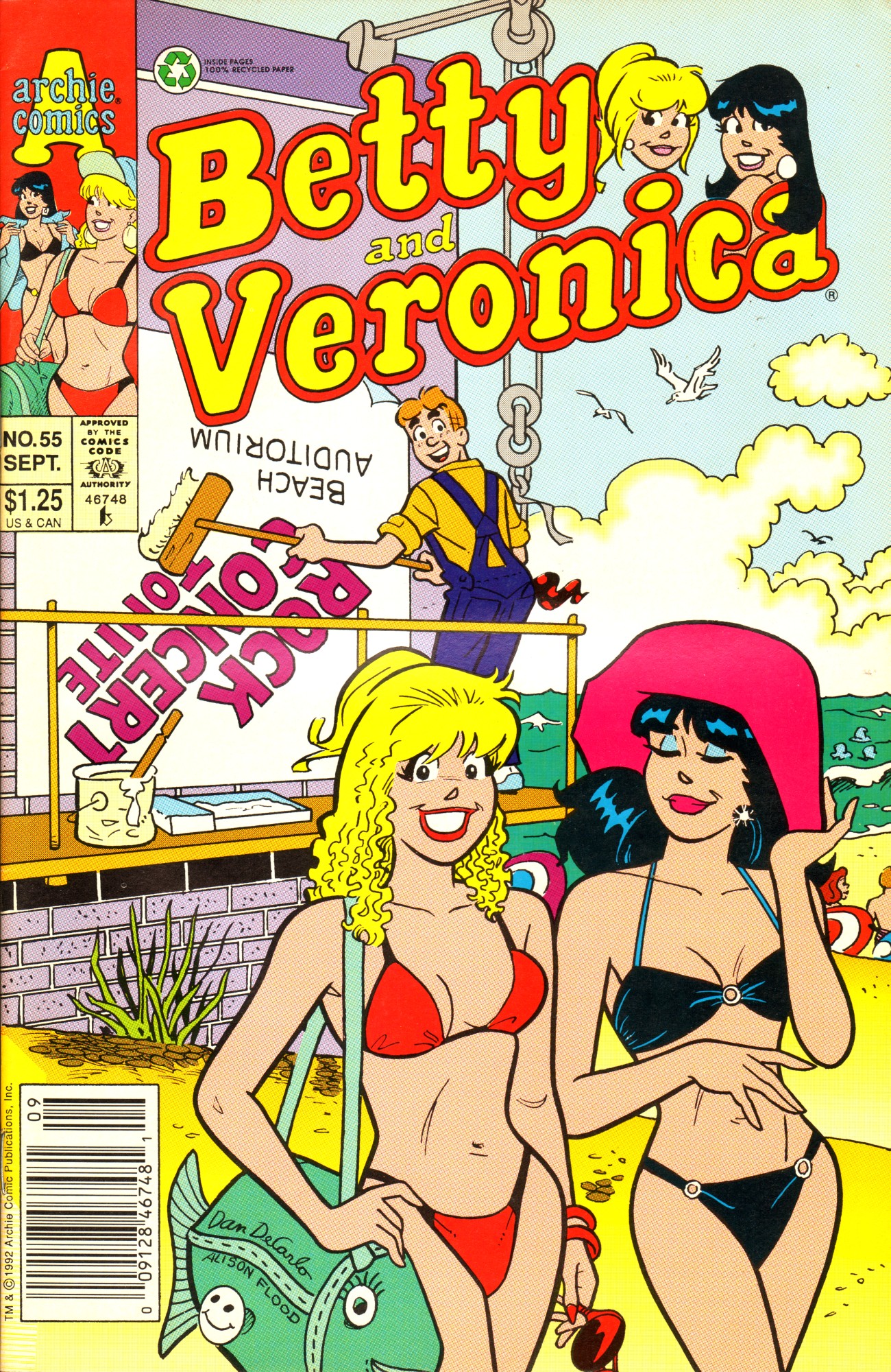 Read online Betty and Veronica (1987) comic -  Issue #55 - 1
