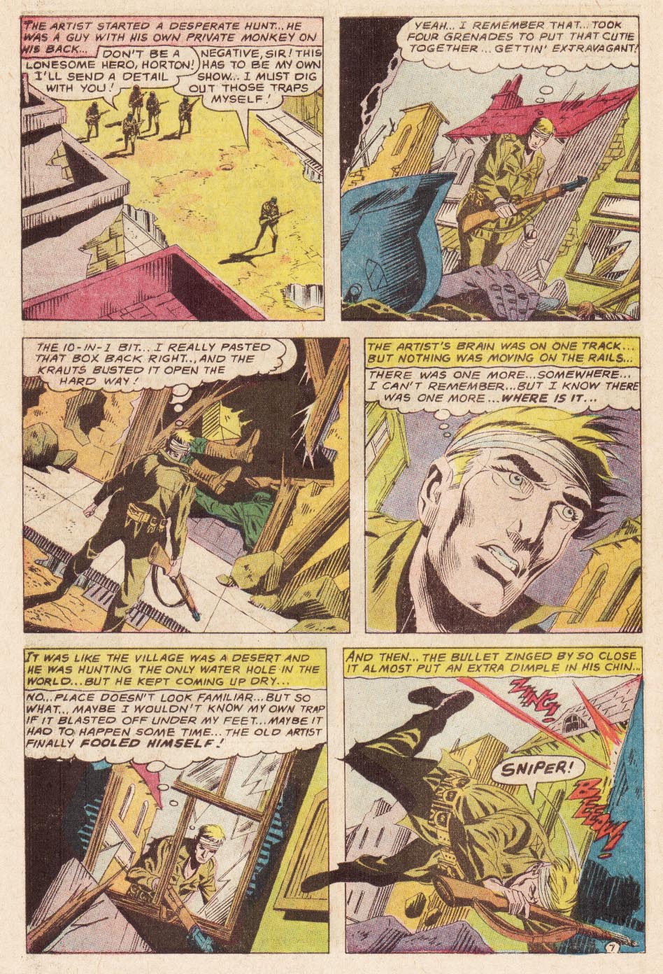 Read online Star Spangled War Stories (1952) comic -  Issue #131 - 27