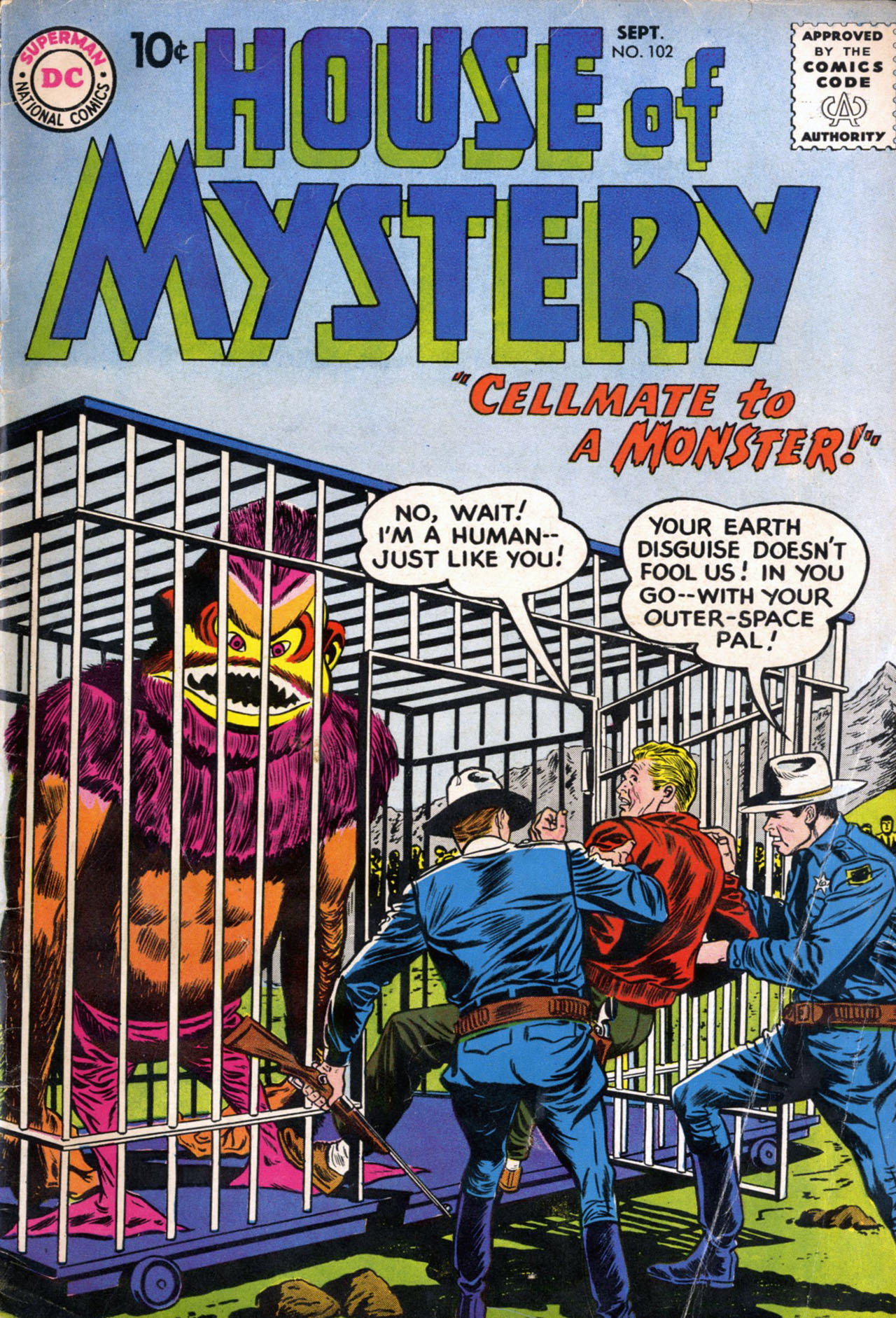 Read online House of Mystery (1951) comic -  Issue #102 - 1