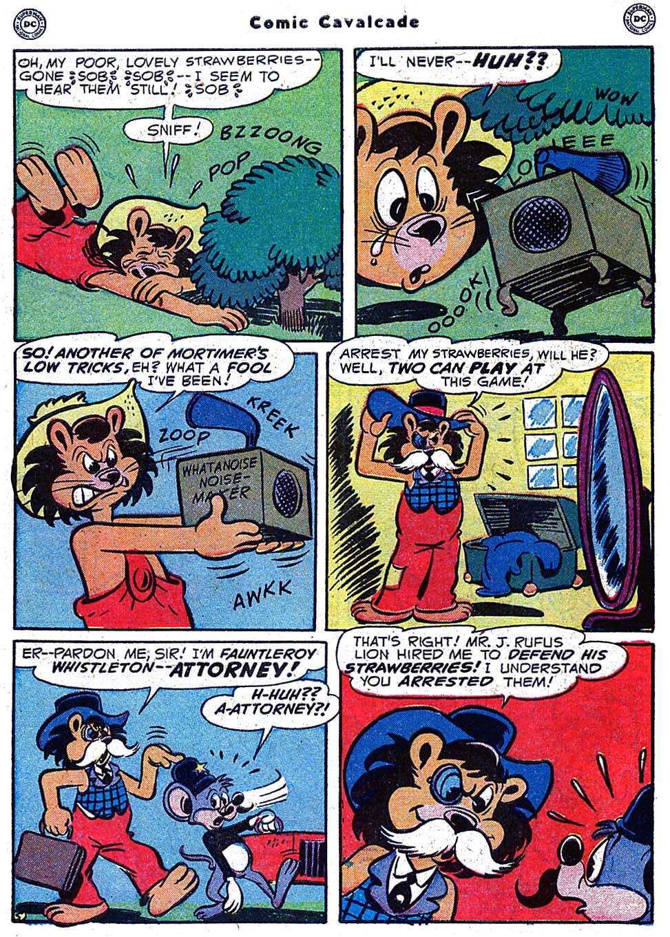 Read online Comic Cavalcade comic -  Issue #38 - 44