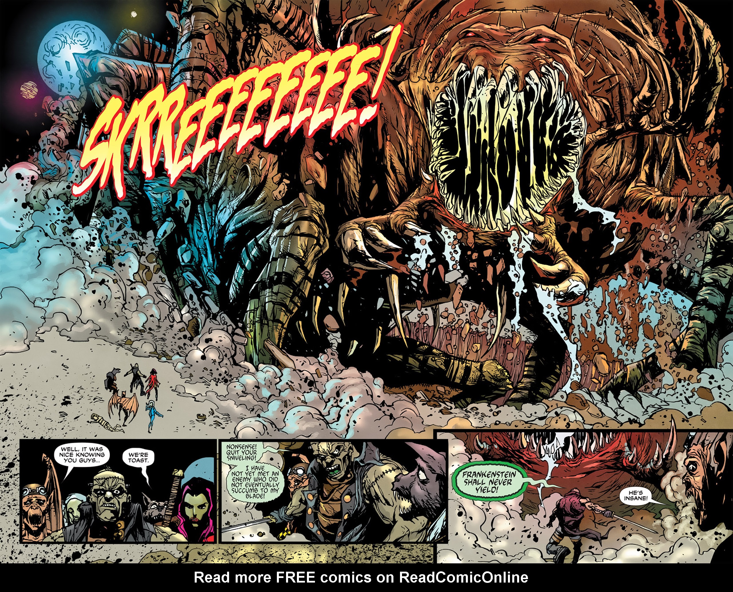 Read online Frankenstein, Agent of S.H.A.D.E. comic -  Issue #3 - 11