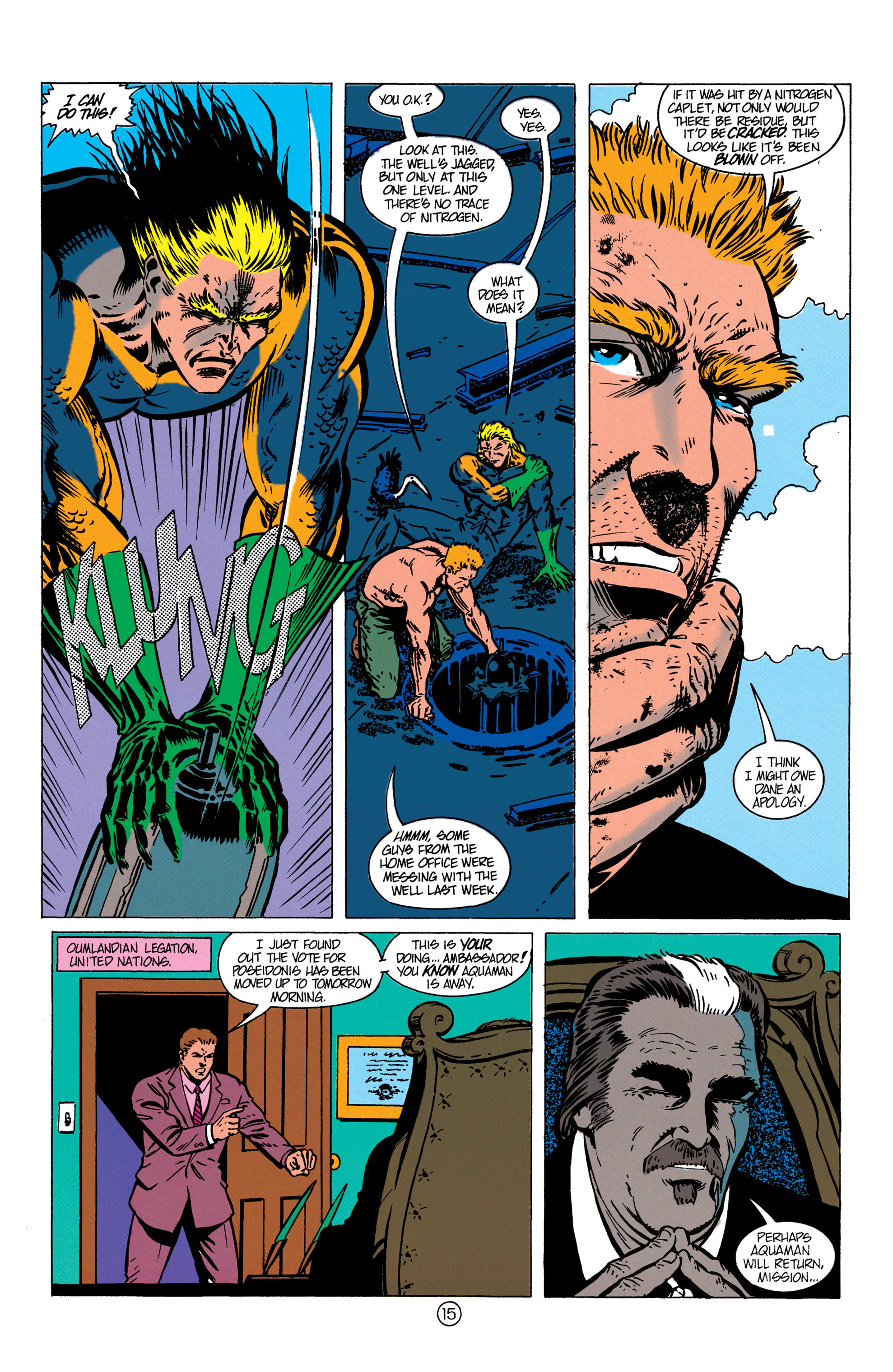 Aquaman (1991) Issue #9 #9 - English 16