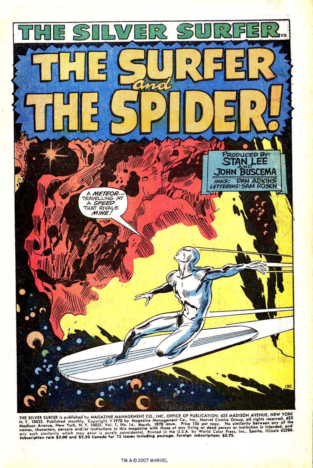 Read online Silver Surfer (1968) comic -  Issue #14 - 3