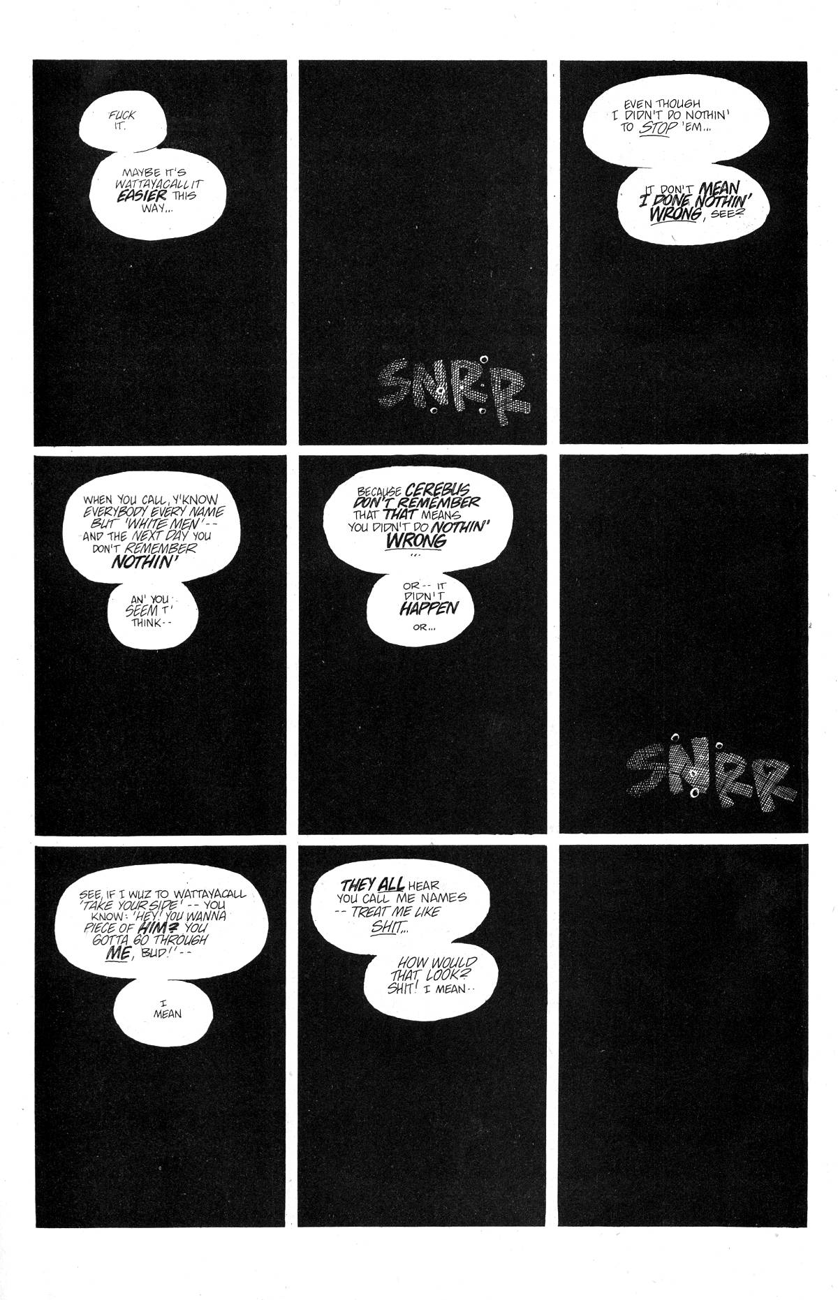 Read online Cerebus comic -  Issue #204 - 18