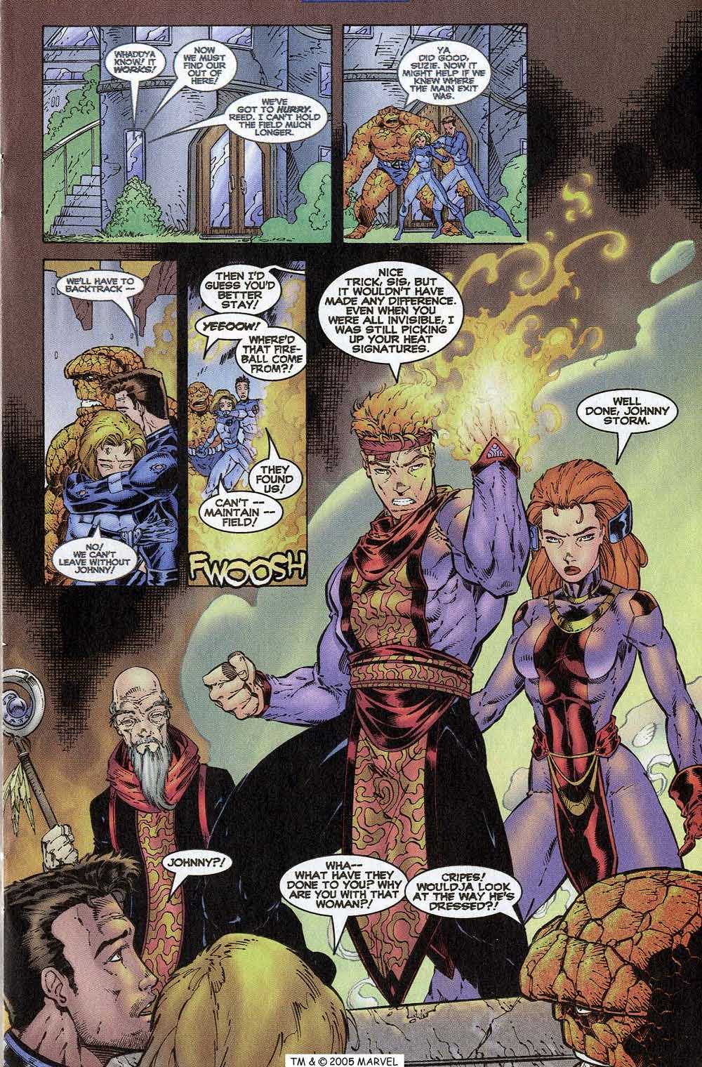 Read online Fantastic Four (1996) comic -  Issue #9 - 21