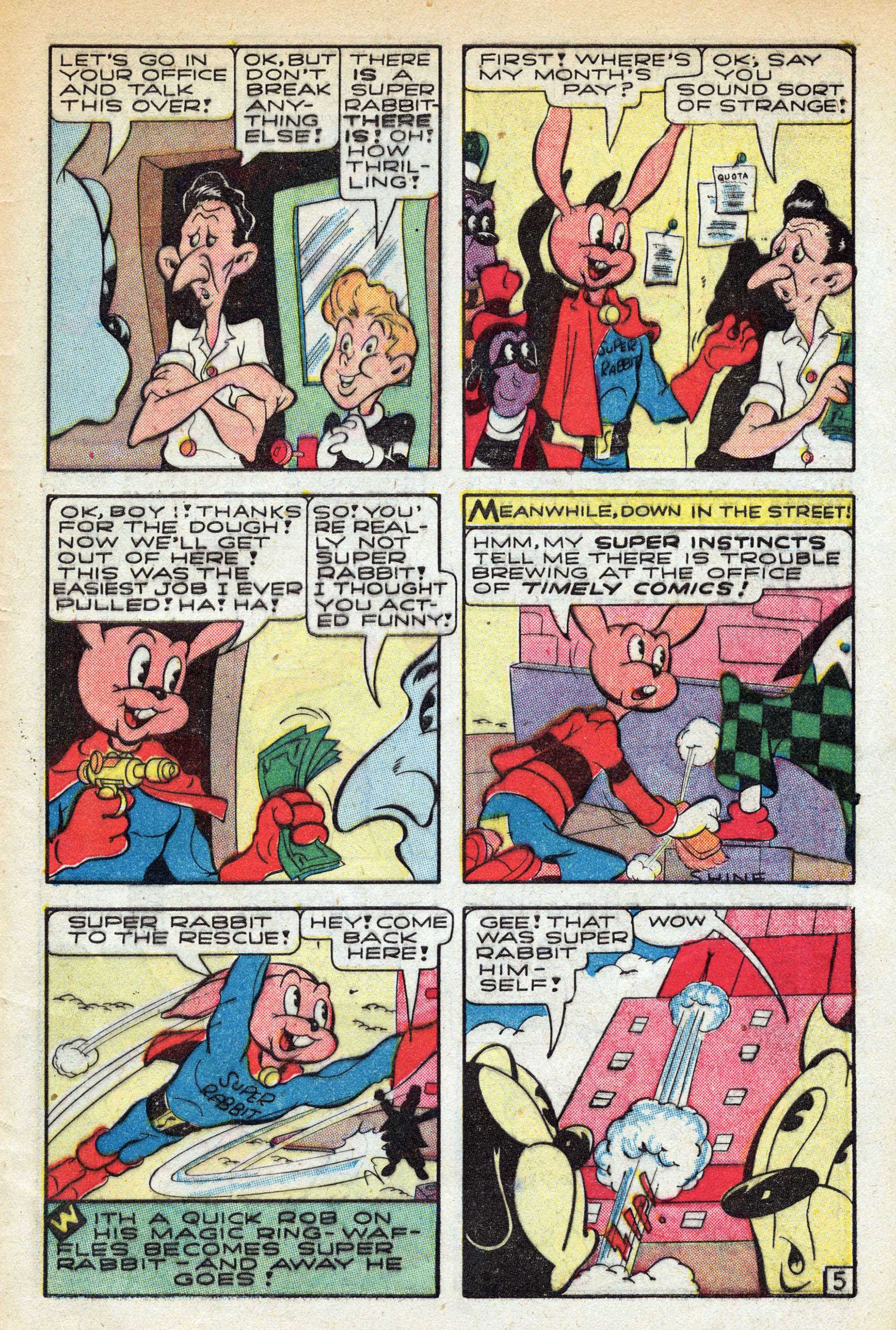 Read online Super Rabbit comic -  Issue #2 - 45