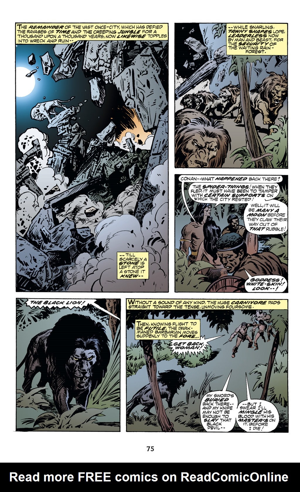 Read online The Chronicles of Conan comic -  Issue # TPB 9 (Part 1) - 73