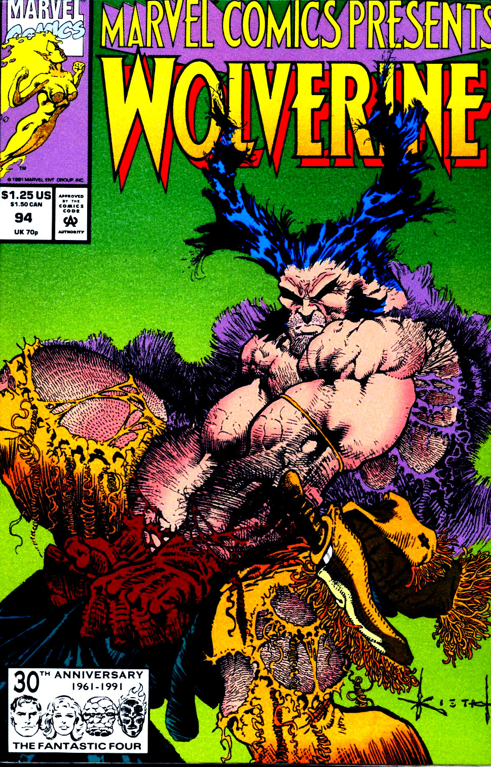 Read online Marvel Comics Presents (1988) comic -  Issue #94 - 1