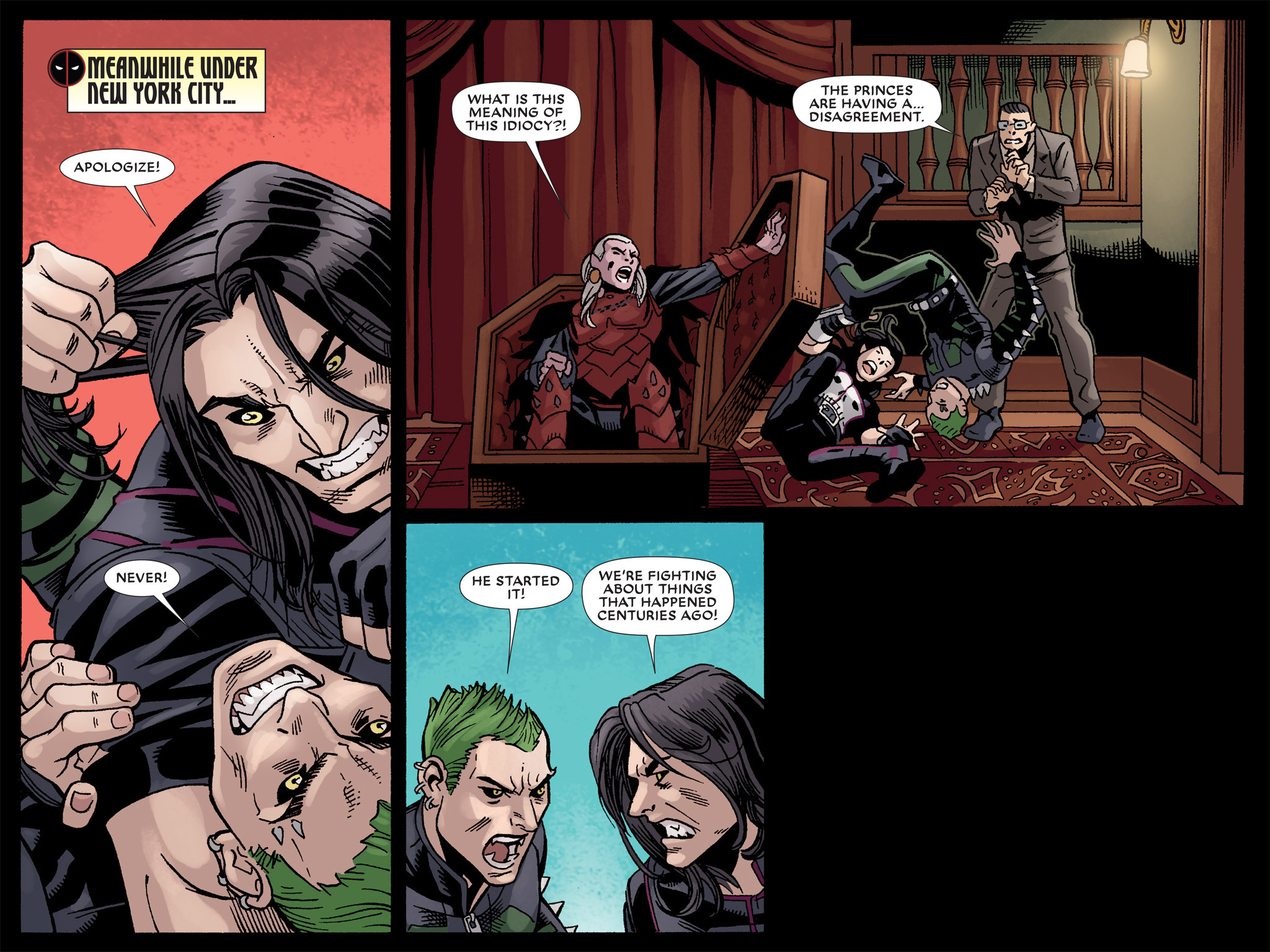 Read online Deadpool: Dracula's Gauntlet comic -  Issue # Part 6 - 50