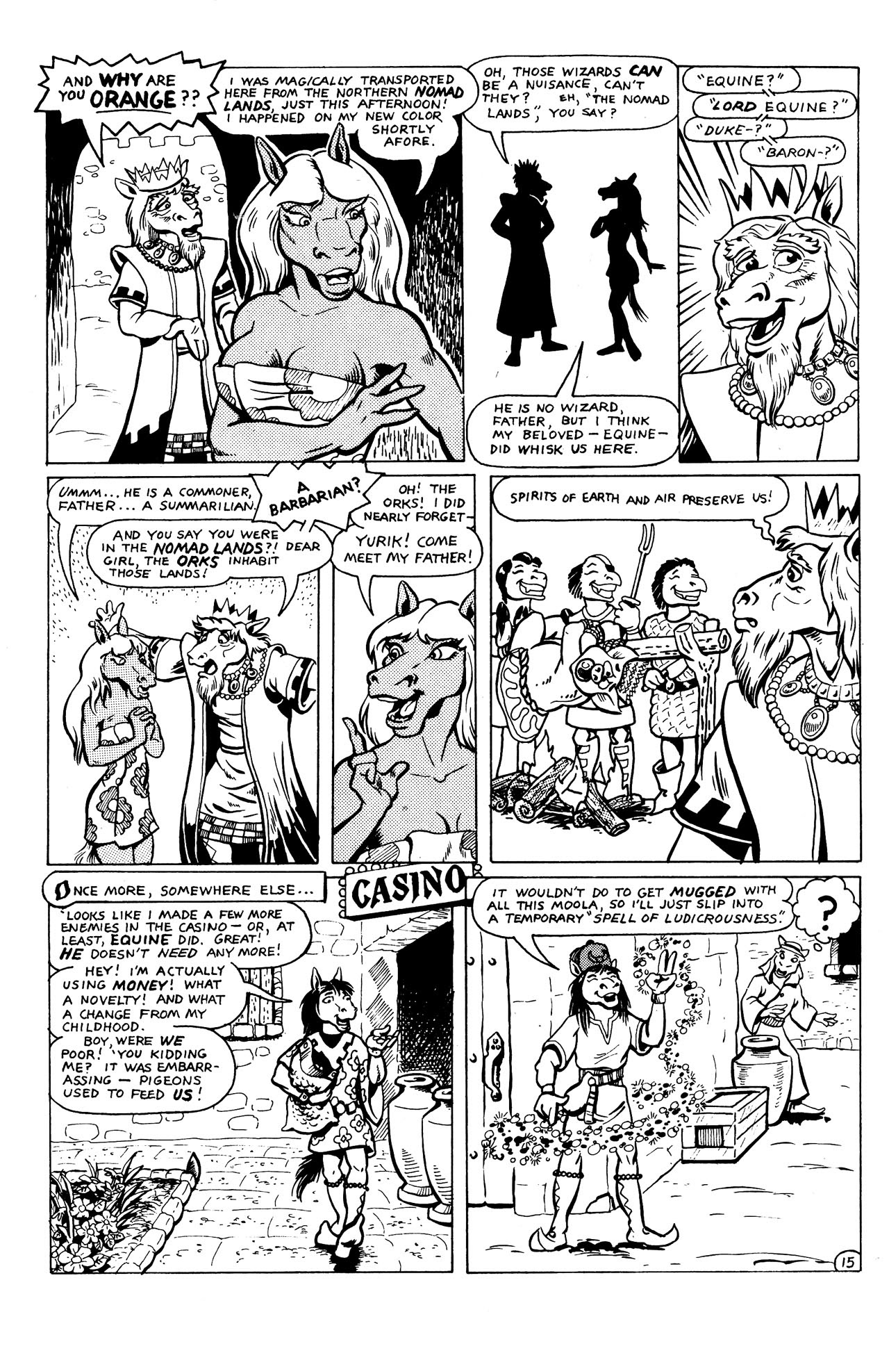 Read online Equine, The Uncivilized comic -  Issue #6 - 17