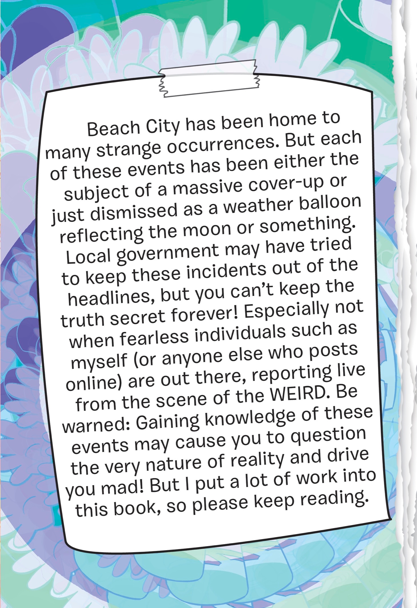 Read online Keep Beach City Weird: You Can't Hide the Truth!!! (Steven Universe) comic -  Issue # TPB - 71