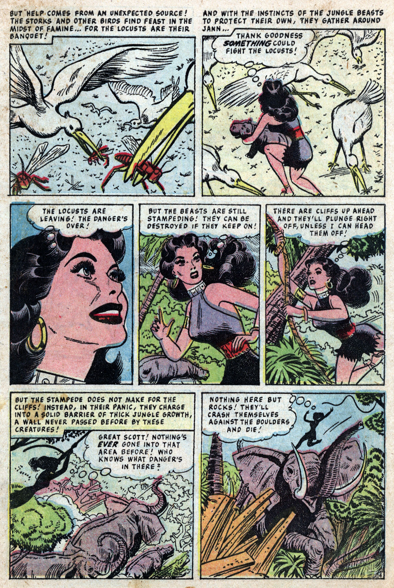 Read online Jann of the Jungle comic -  Issue #14 - 13