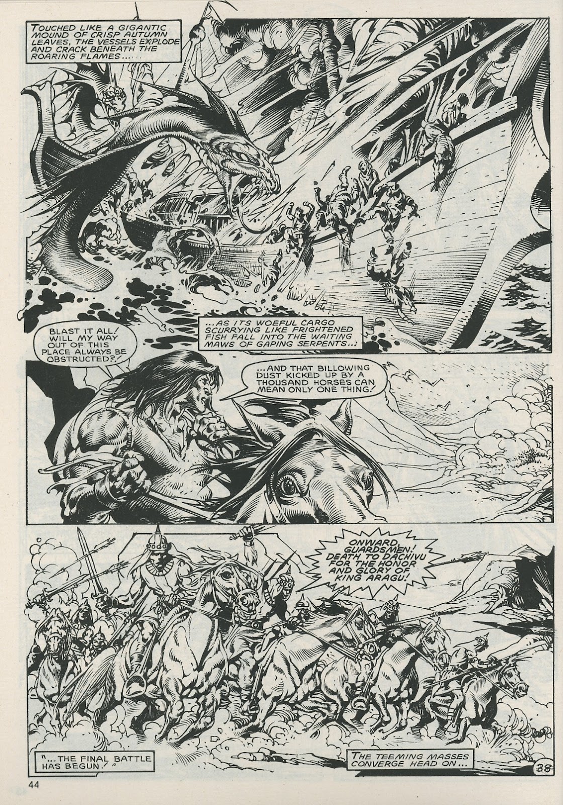 The Savage Sword Of Conan issue 121 - Page 44