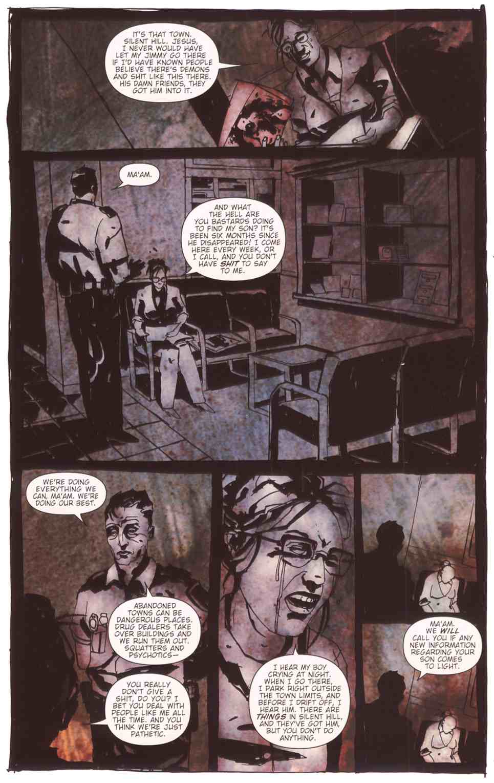 Read online Silent Hill: The Grinning Man comic -  Issue # Full - 10