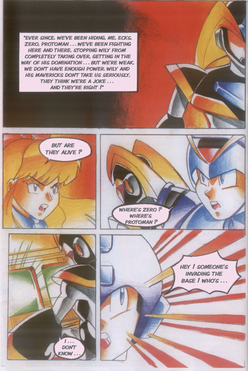 Novas Aventuras de Megaman Issue 9.