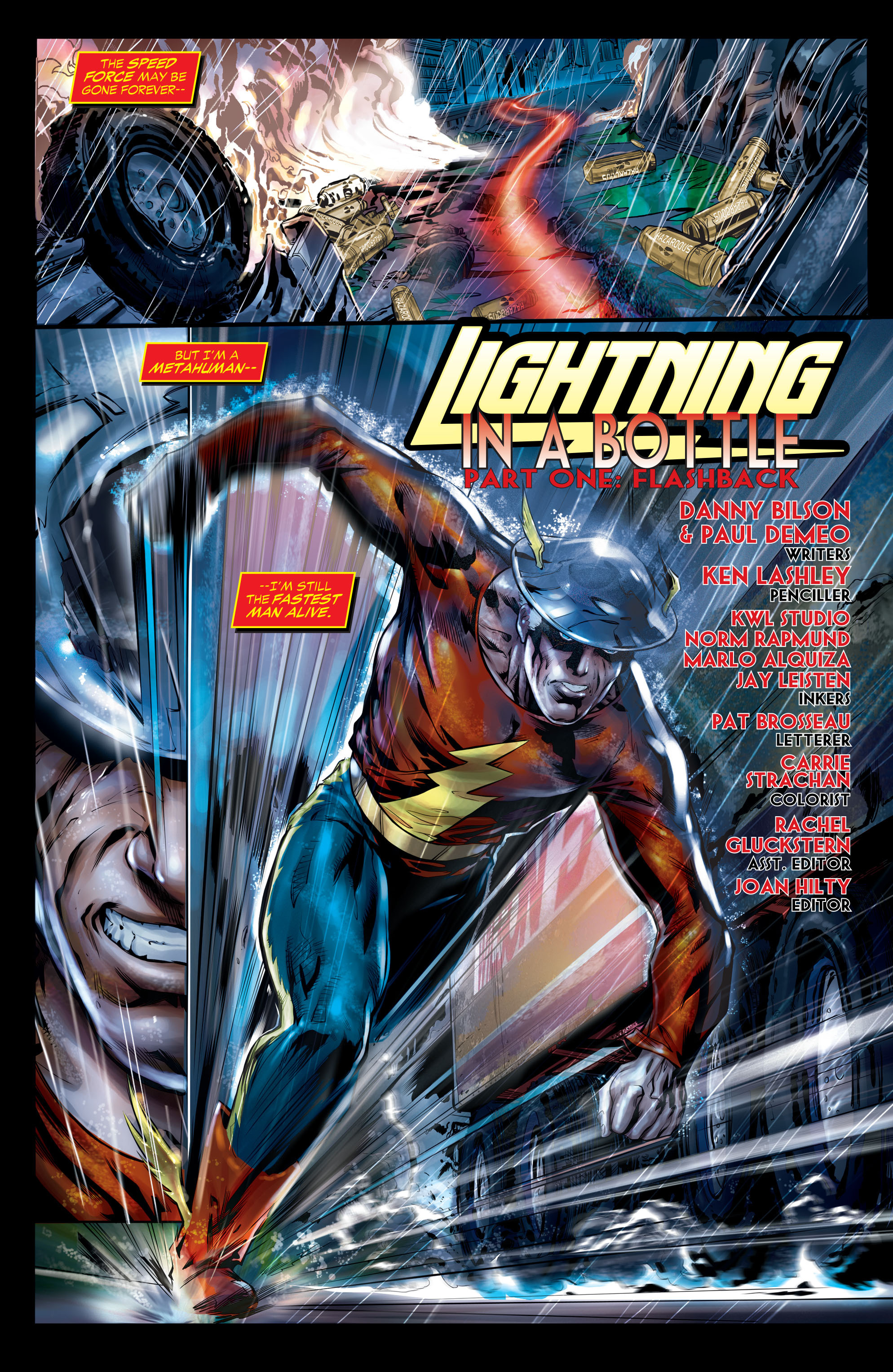 Read online Flash: The Fastest Man Alive comic -  Issue #1 - 4