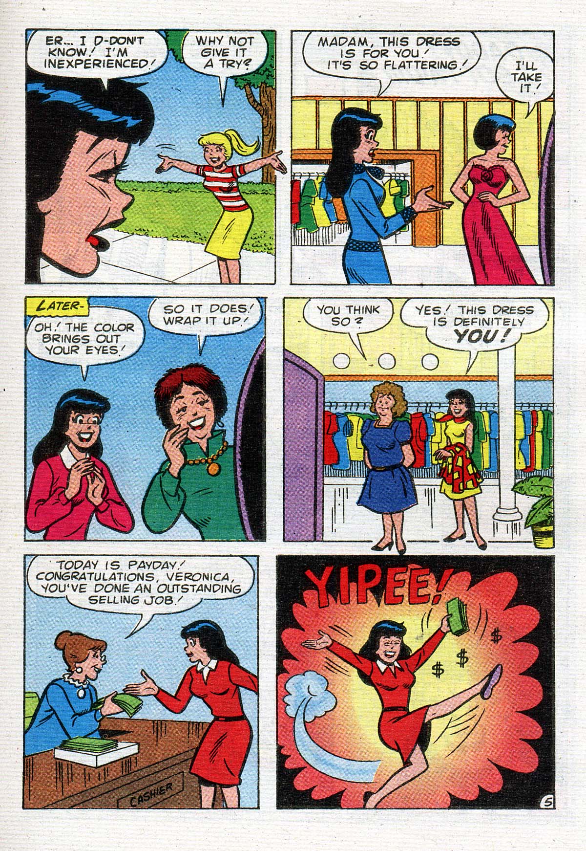 Read online Betty and Veronica Digest Magazine comic -  Issue #54 - 174