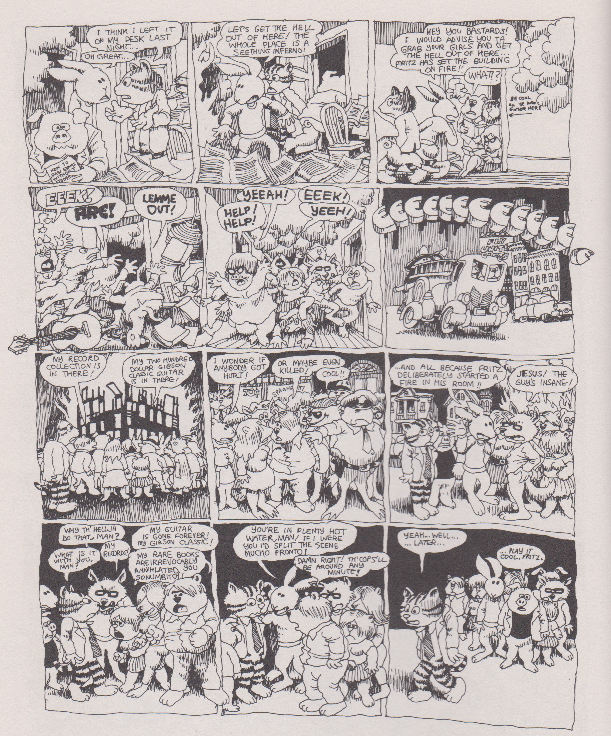 Read online The Complete Fritz the Cat comic -  Issue # Full (Part 2) - 9