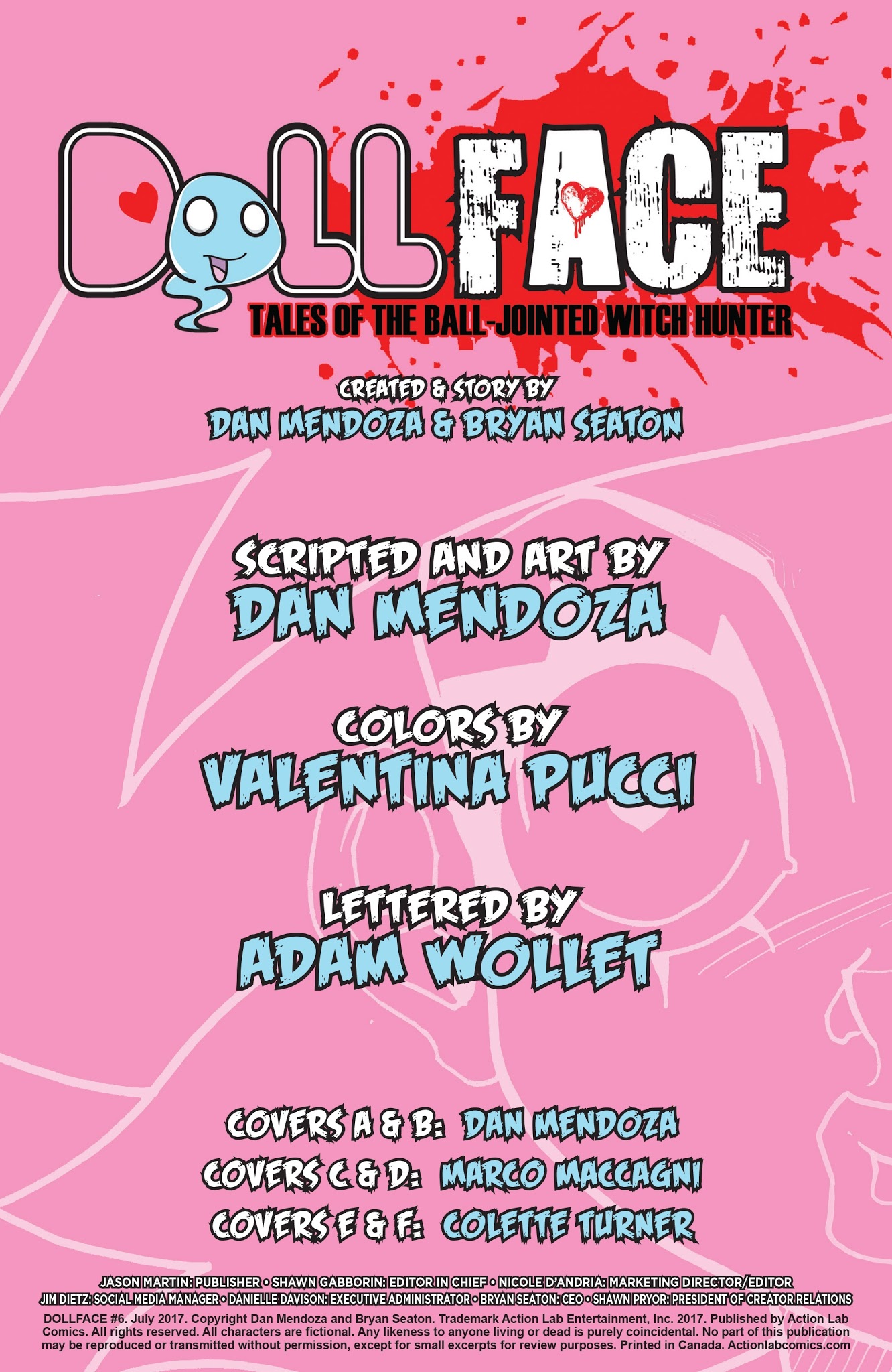 Read online Dollface comic -  Issue #6 - 3