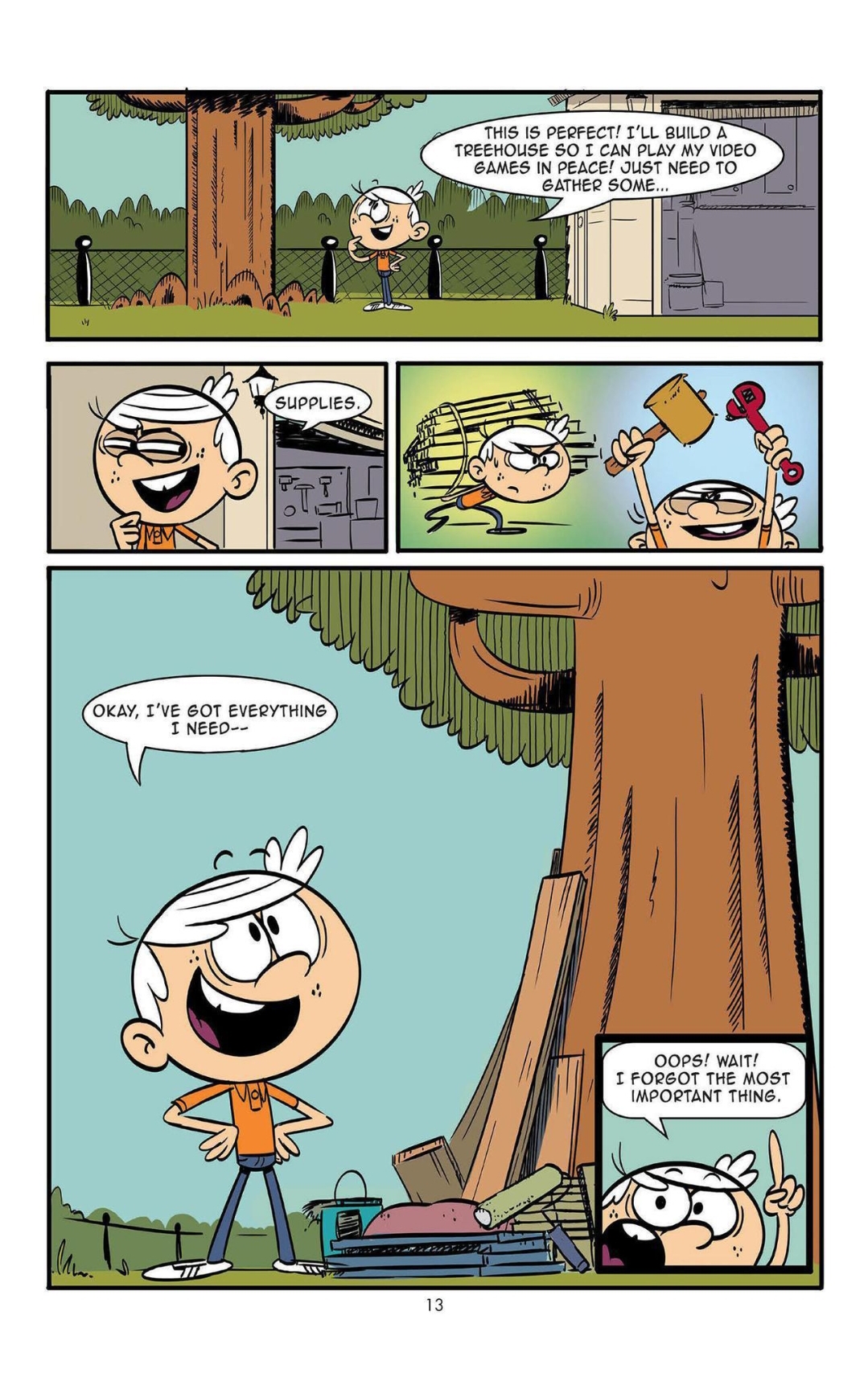 Read online The Loud House comic -  Issue #4 - 14