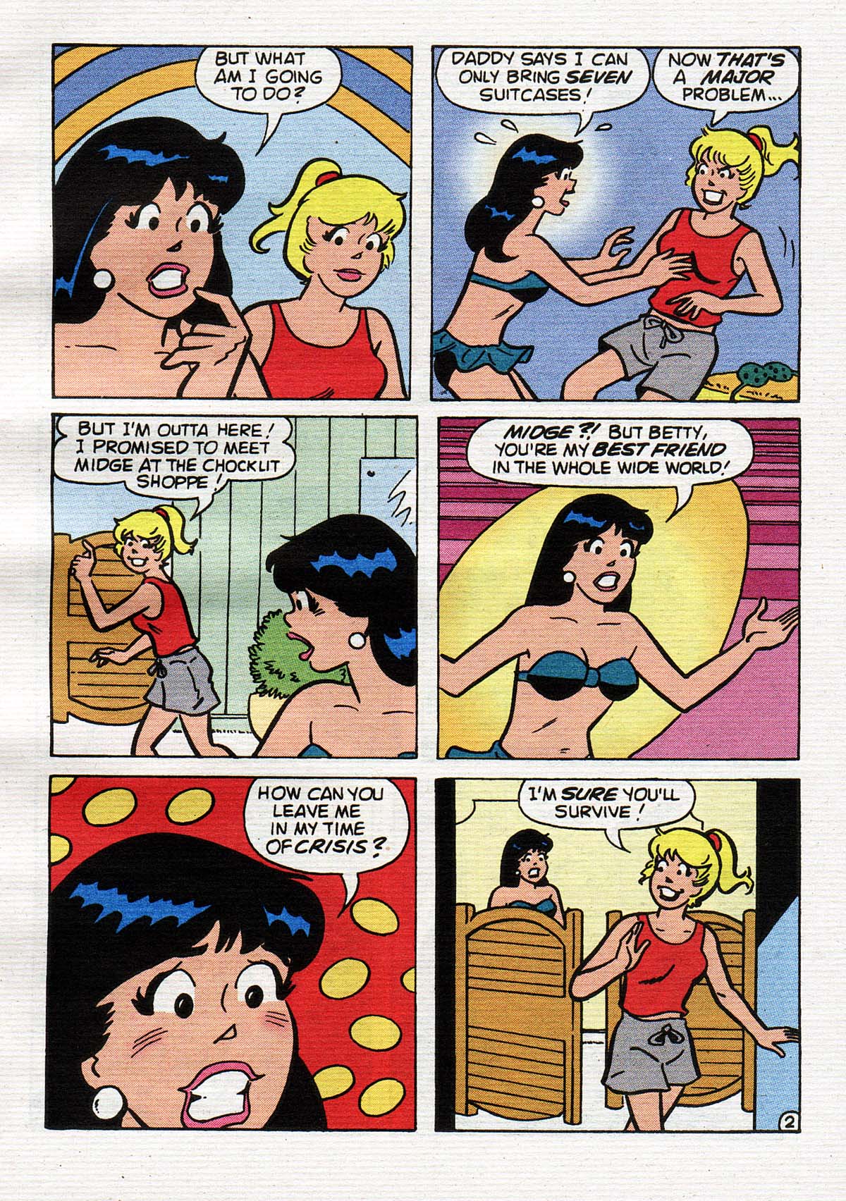 Read online Betty and Veronica Digest Magazine comic -  Issue #148 - 8