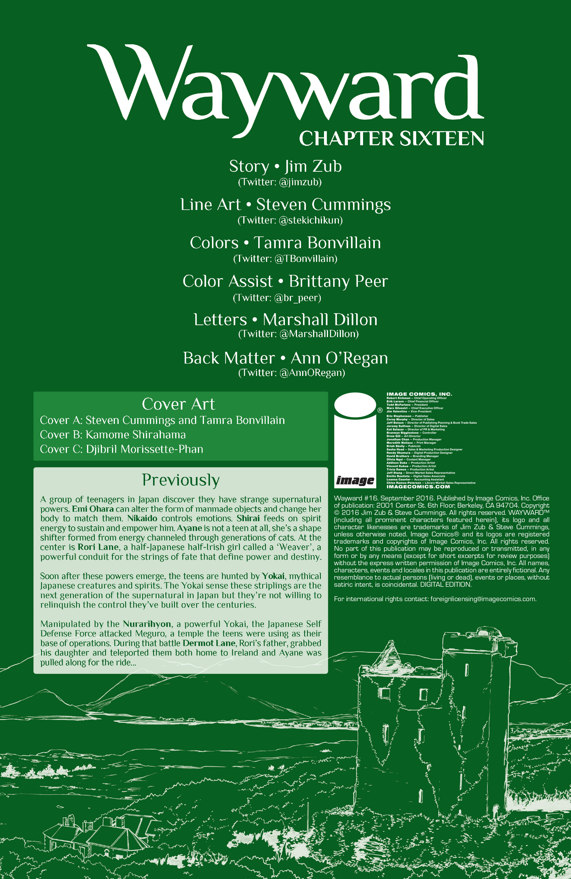 Read online Wayward comic -  Issue #16 - 2