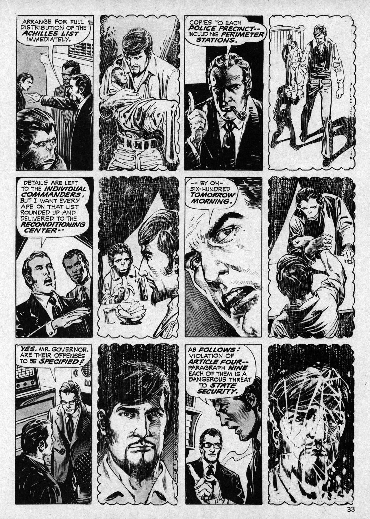 Read online Planet of the Apes comic -  Issue #19 - 32
