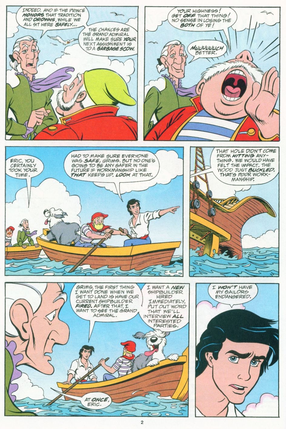Read online Disney's The Little Mermaid Limited Series comic -  Issue #4 - 3