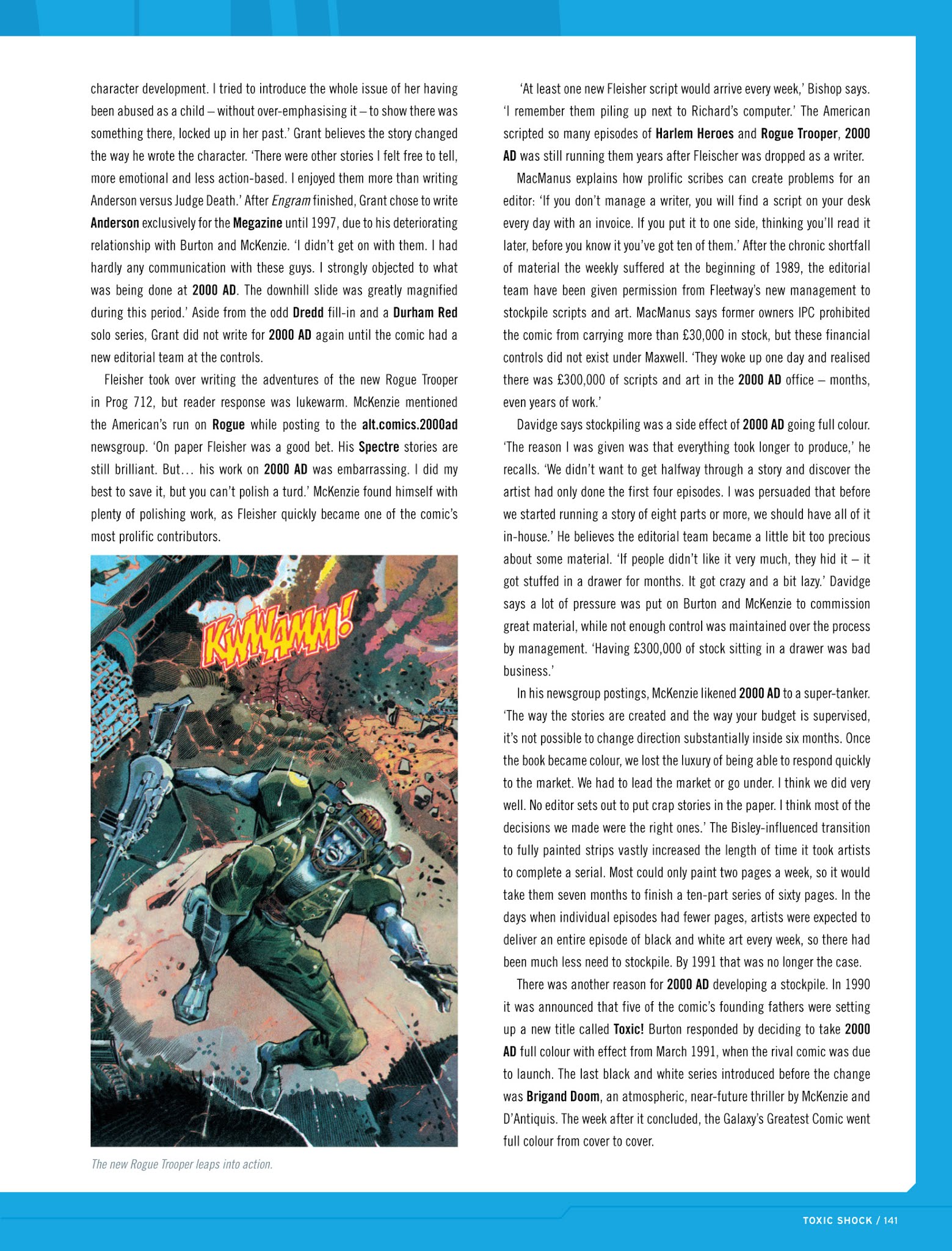 Read online Thrill-Power Overload: Forty Years of 2000 AD: Revised, Updated and Expanded! comic -  Issue # TPB (Part 2) - 43