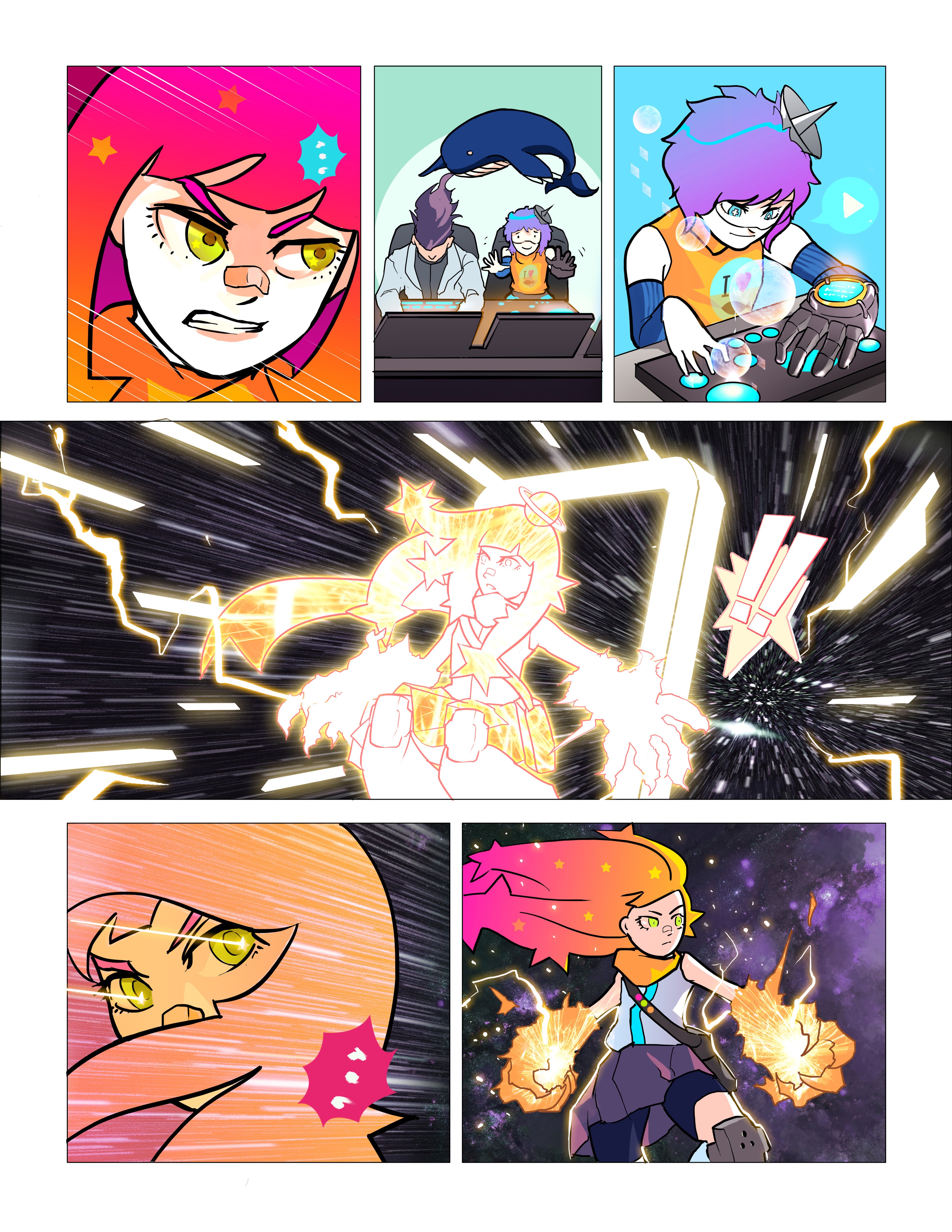 Read online Starpunch Girl comic -  Issue #5 - 12