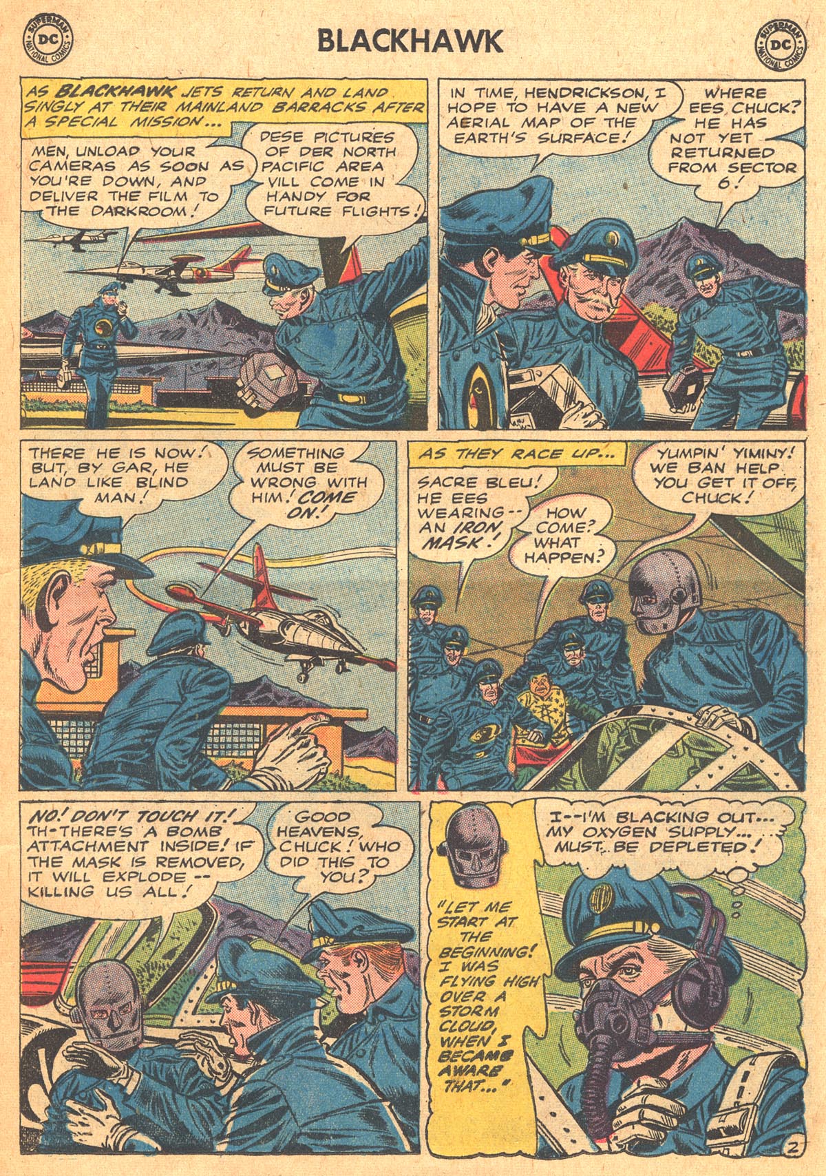 Read online Blackhawk (1957) comic -  Issue #153 - 16