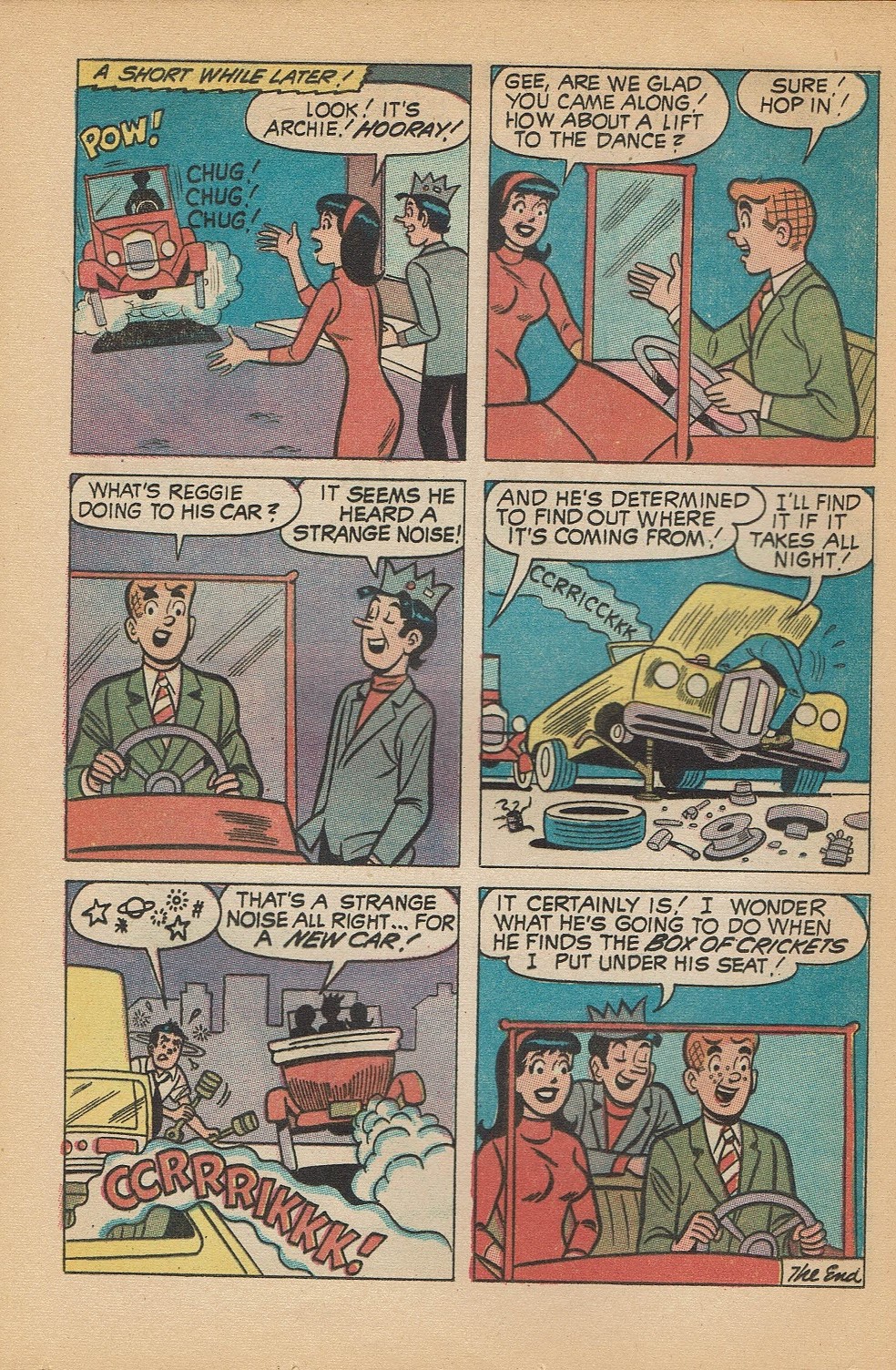 Read online Reggie and Me (1966) comic -  Issue #43 - 24