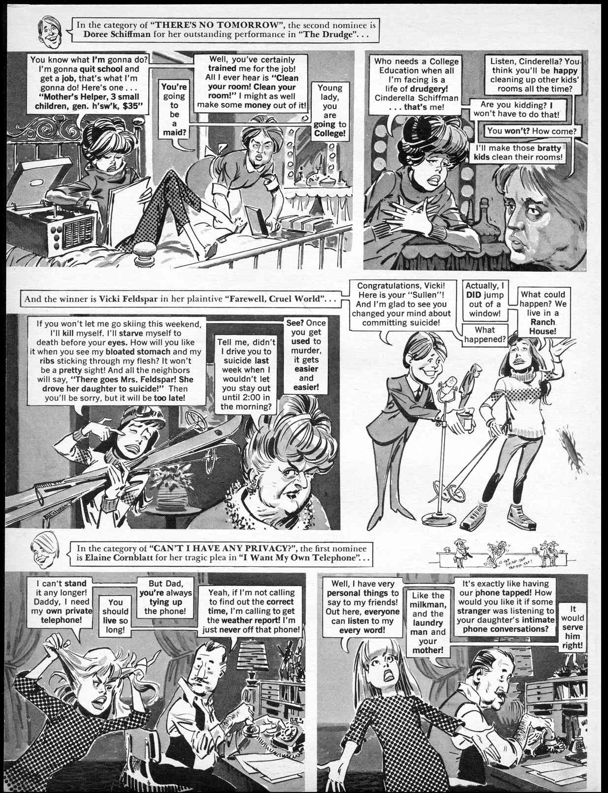 Read online MAD comic -  Issue #107 - 18