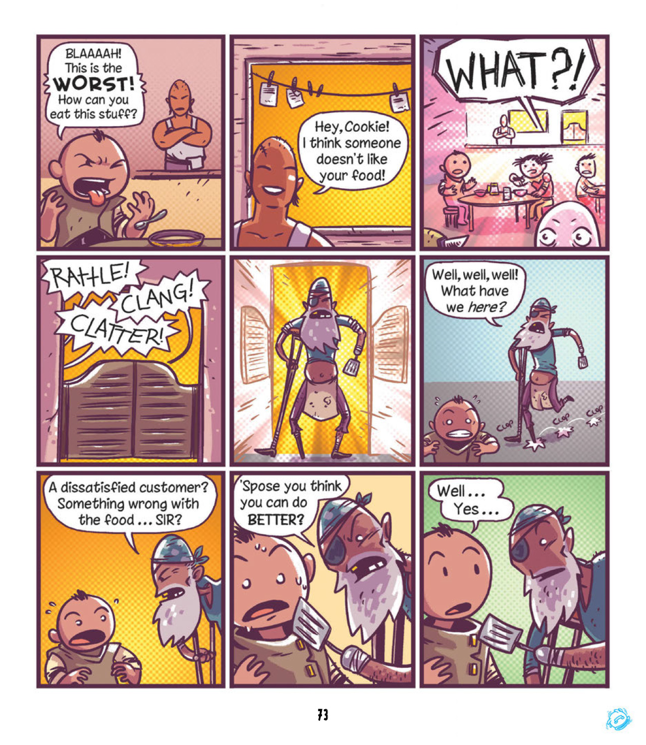 Read online Rutabaga: The Adventure Chef comic -  Issue # TPB 1 - 75