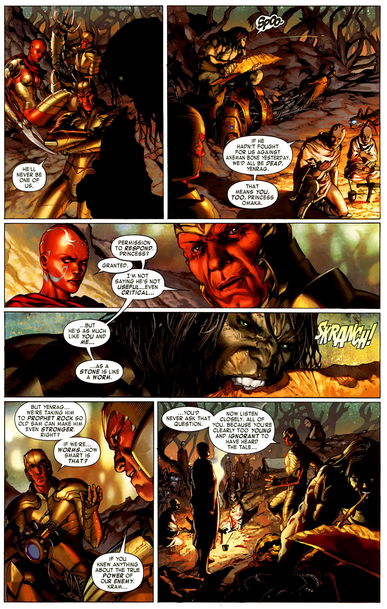 Read online Skaar: Son of Hulk Presents: Savage World of Sakaar comic -  Issue # Full - 4