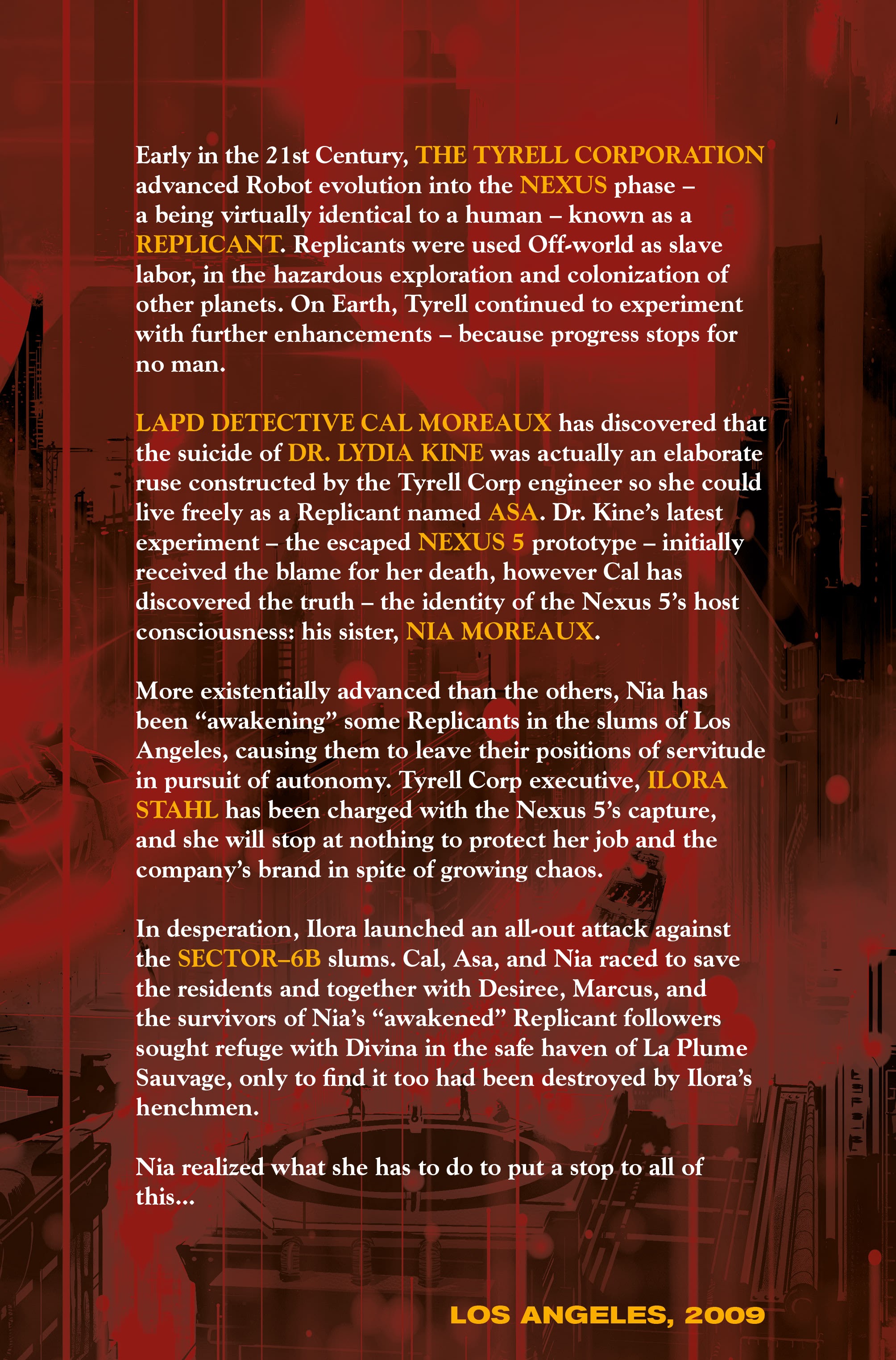 Read online Blade Runner Origins comic -  Issue #10 - 6